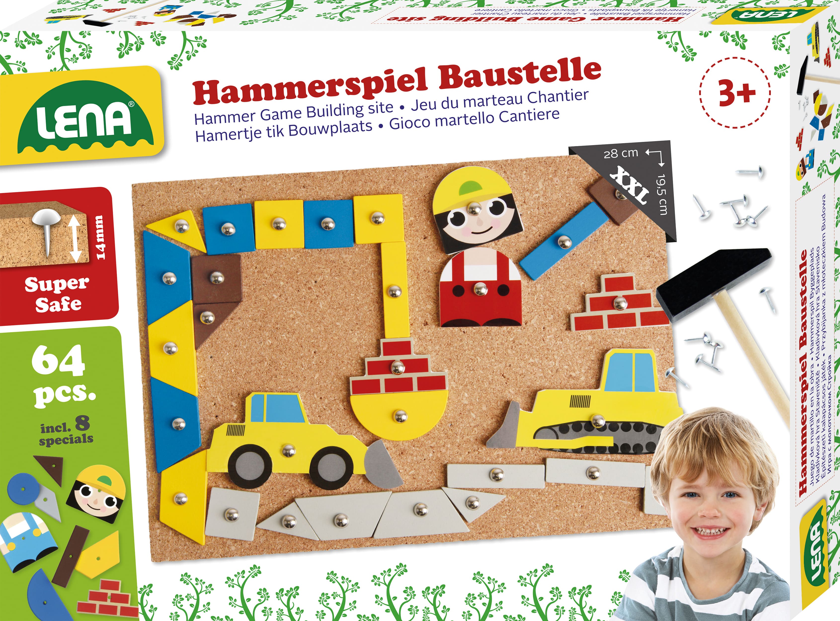 Hammerspiel Baustelle, Faltschachtel - Bild 1