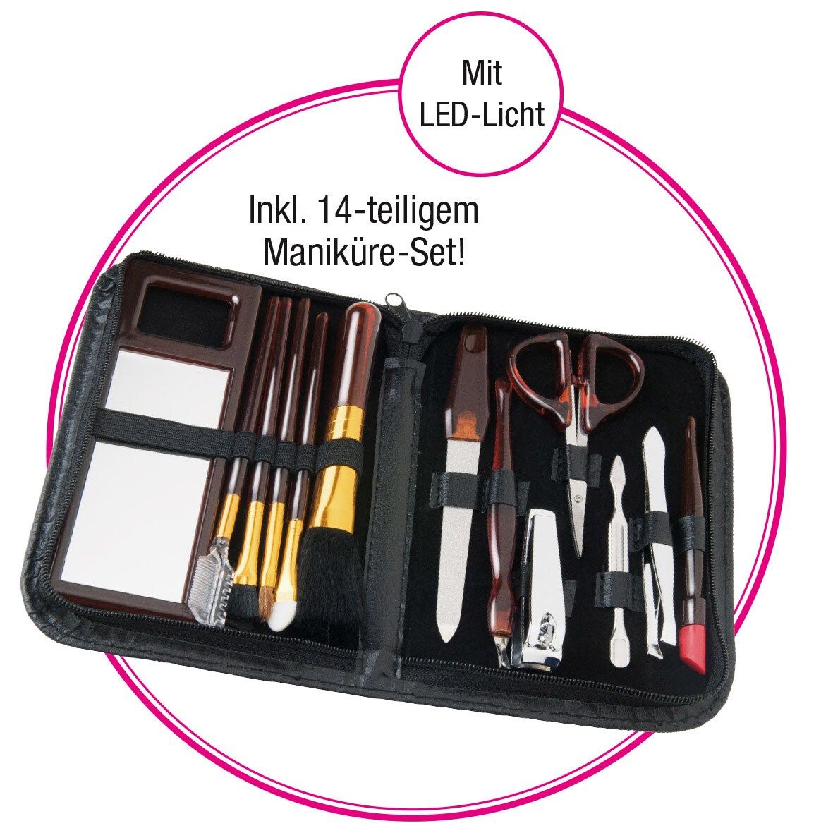 Epil Twist Beauty inklusive Manik&uuml;re-Pedik&uuml;re Set Pink - Bild 1