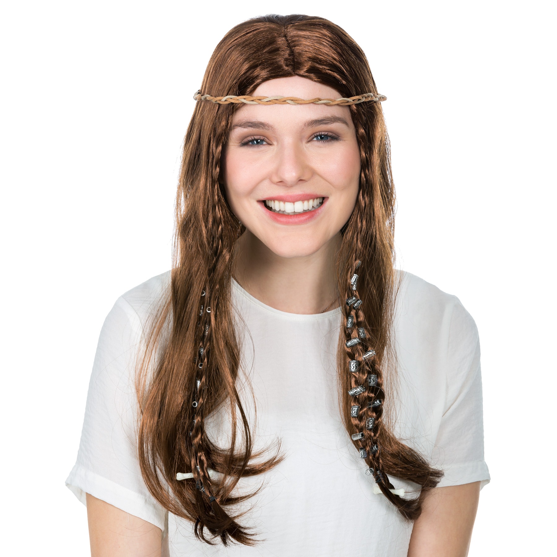 tectake&reg; Per&uuml;cke Steinzeitdame - Bild 1