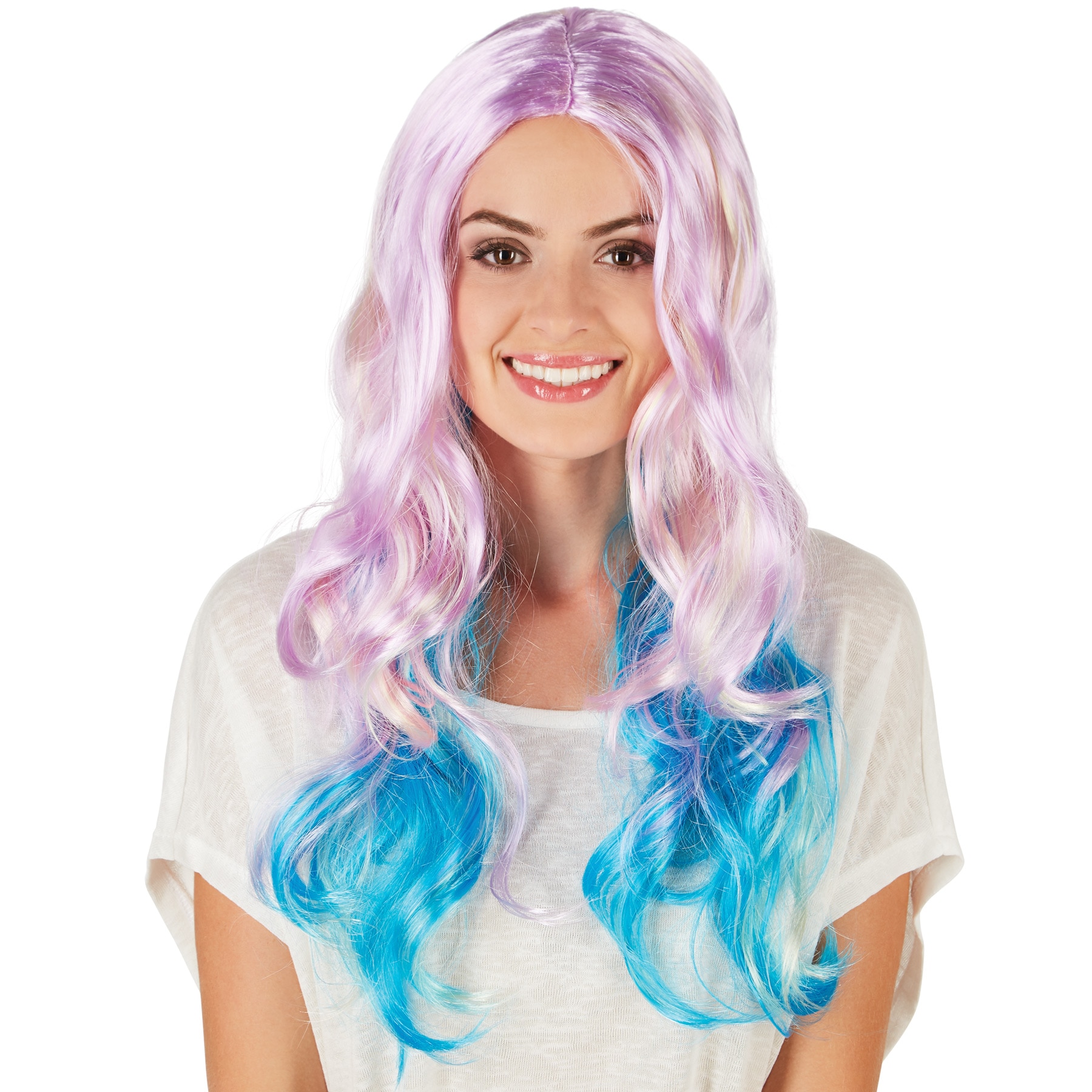 tectake&reg; Frauenper&uuml;cke Fashion Pastell - Bild 1