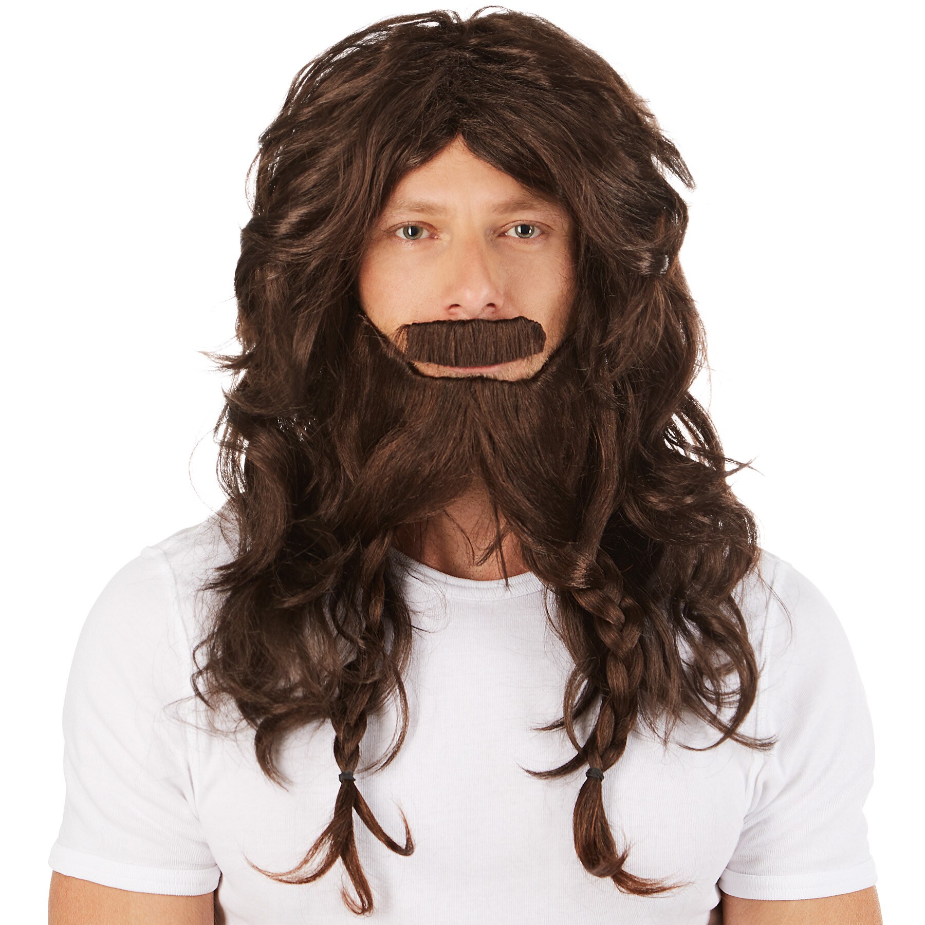 tectake&reg; Herrenper&uuml;cke Wikinger, braun - Bild 1