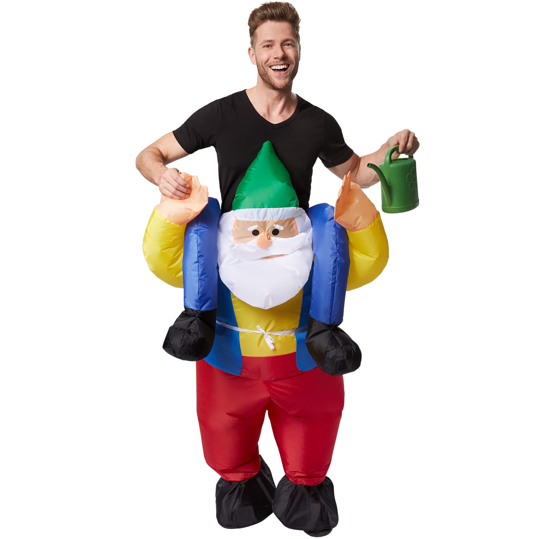 tectake&reg; Selbstaufblasbares Aufsitzkost&uuml;m Zwerg - Bild 1