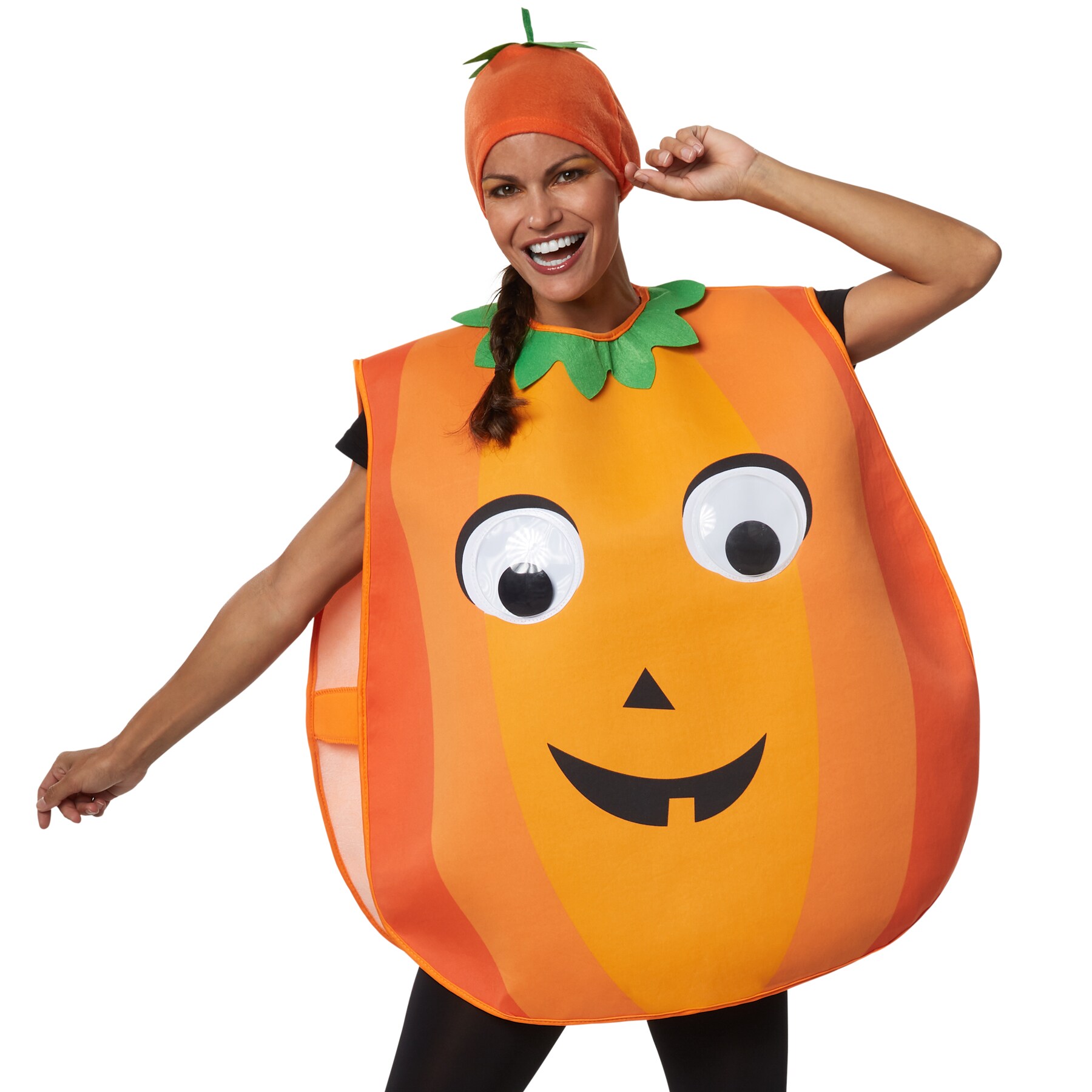 tectake&reg; Unisexkost&uuml;m Cartoon K&uuml;rbis - Bild 1