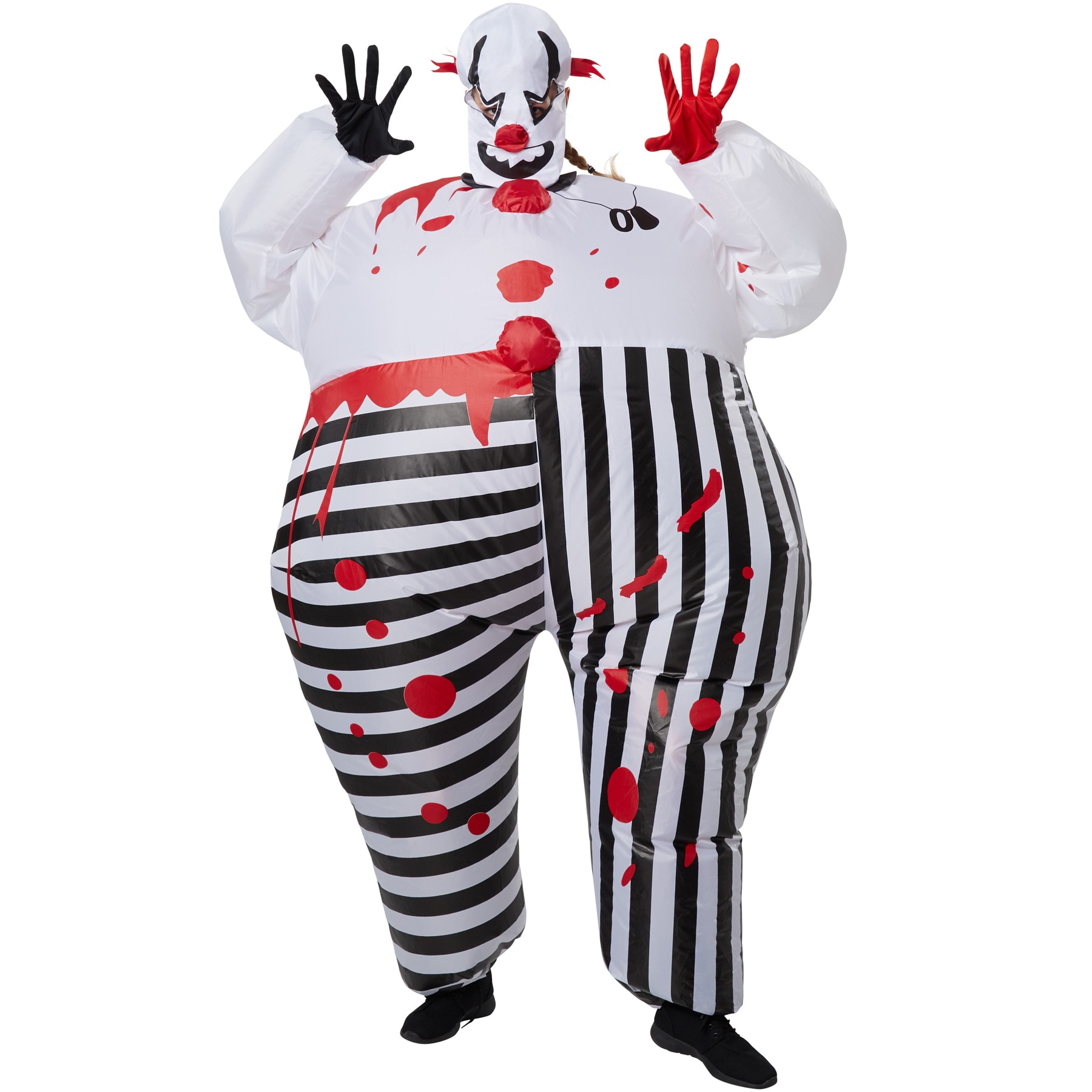 tectake&reg; Aufblasbares Kost&uuml;m Horror-Clown - Bild 1