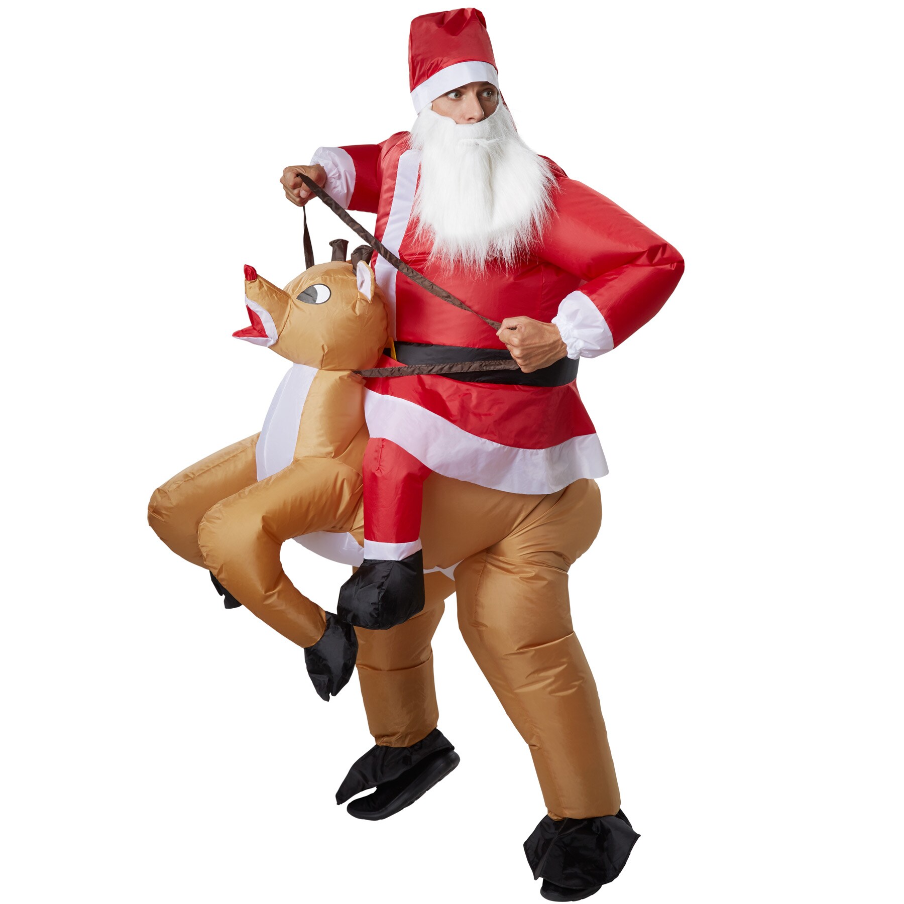 tectake&reg; Aufsitzkost&uuml;m Santa Claus - Bild 1