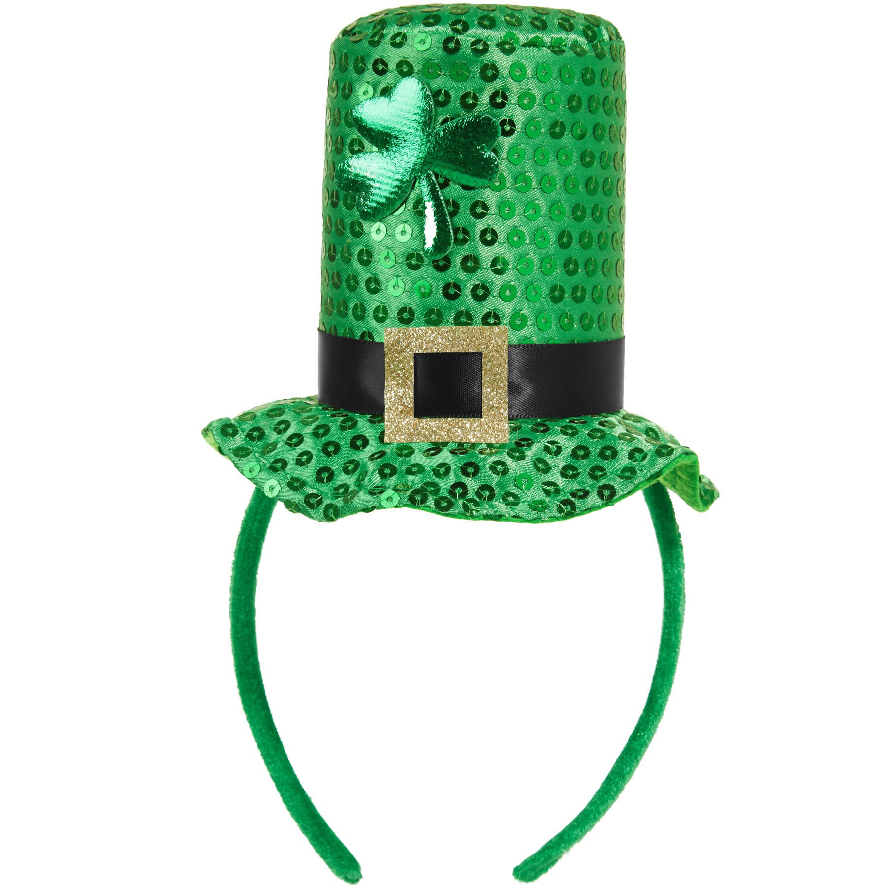 tectake&reg; St. Patrick&rsquo;s Day Mini-Zylinder gr&uuml;nes Kleeblatt - Bild 1