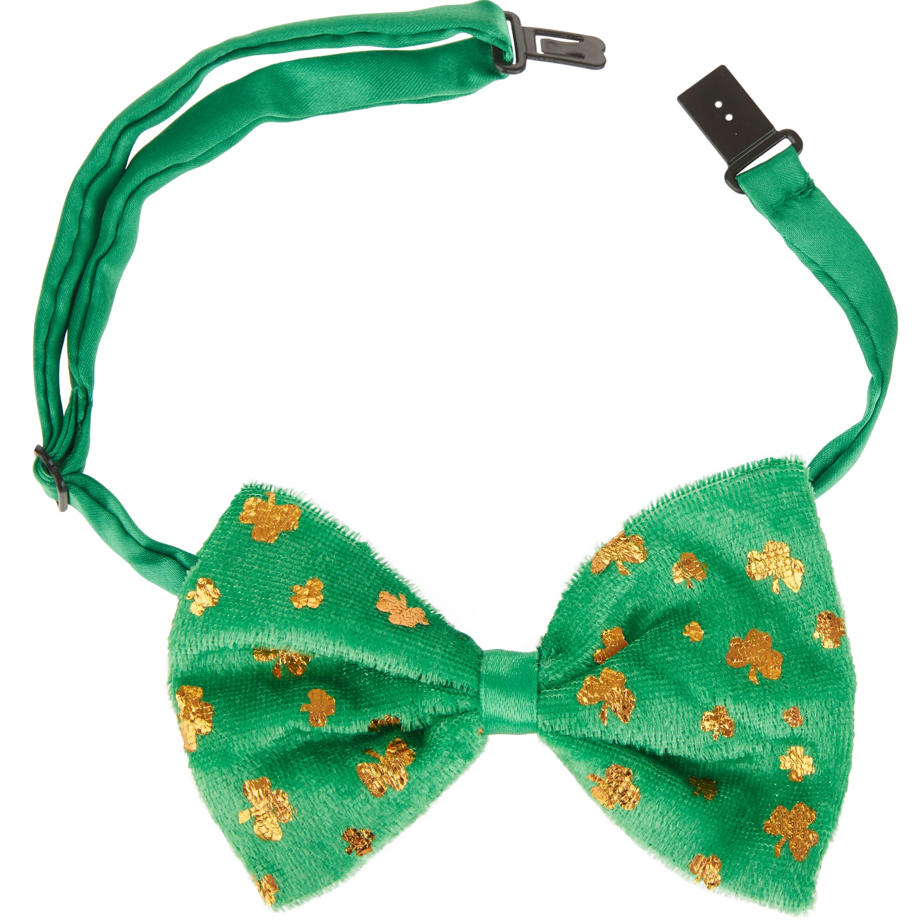 tectake&reg; St. Patrick&rsquo;s Day Fliege mit Kleebl&auml;ttern - Bild 1