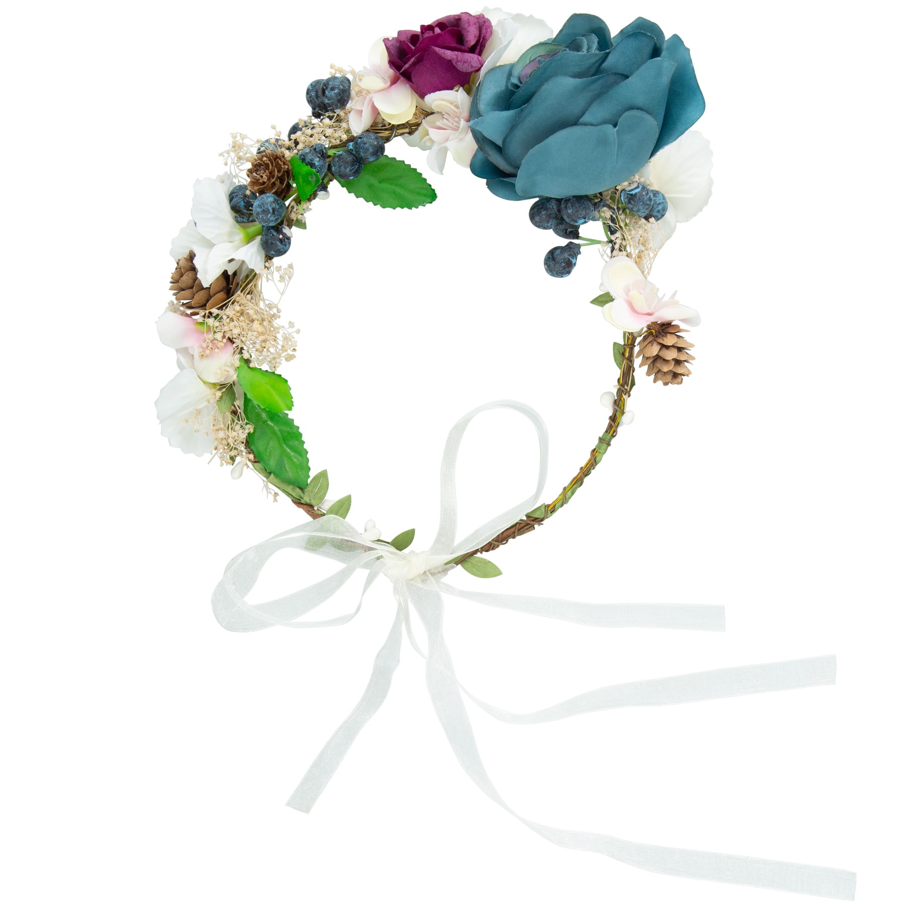 tectake&reg; Blumenkranz Wildbach - Bild 1