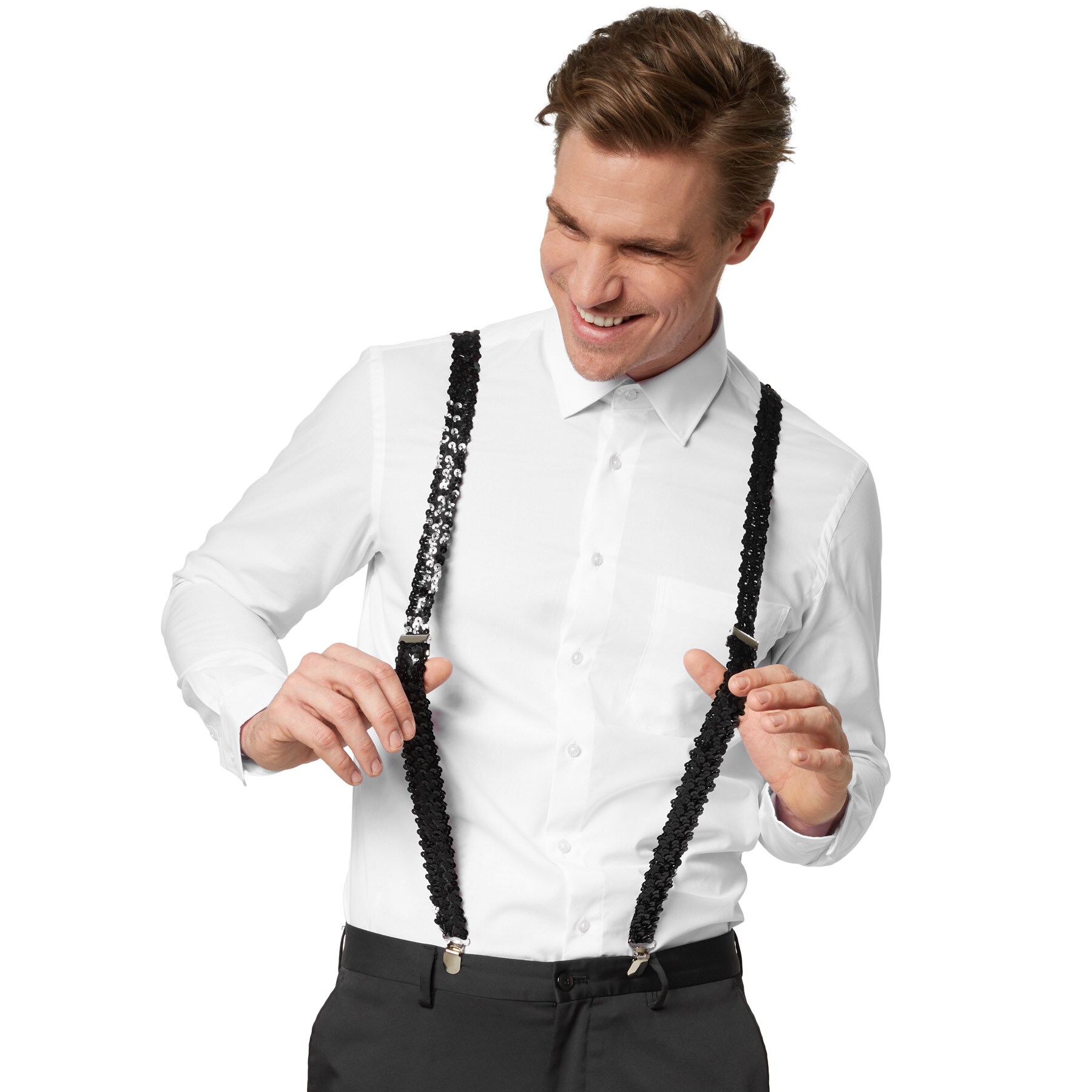 tectake&reg; Pailletten-Hosentr&auml;ger - Bild 1