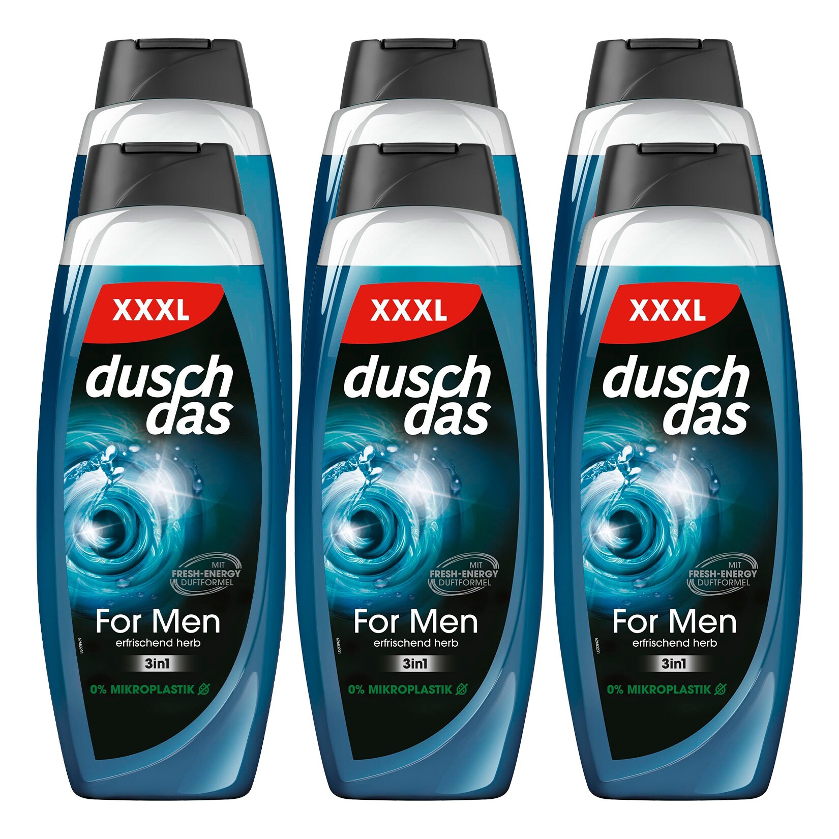 duschdas Duschgel for Men 675 ml, 6er Pack - Bild 1