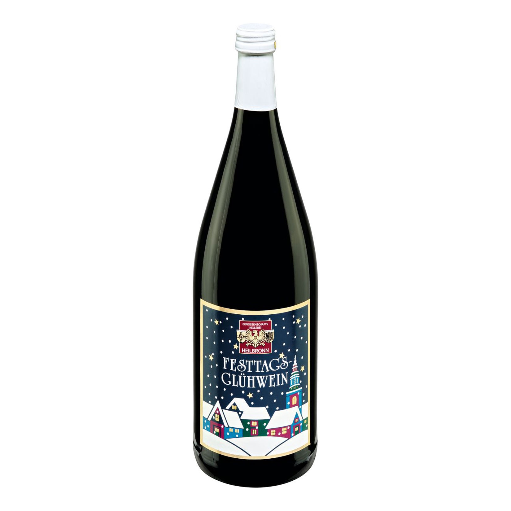 Heilbronner Festtagsgl&uuml;hwein 12,0 % vol 1 Liter - Bild 1