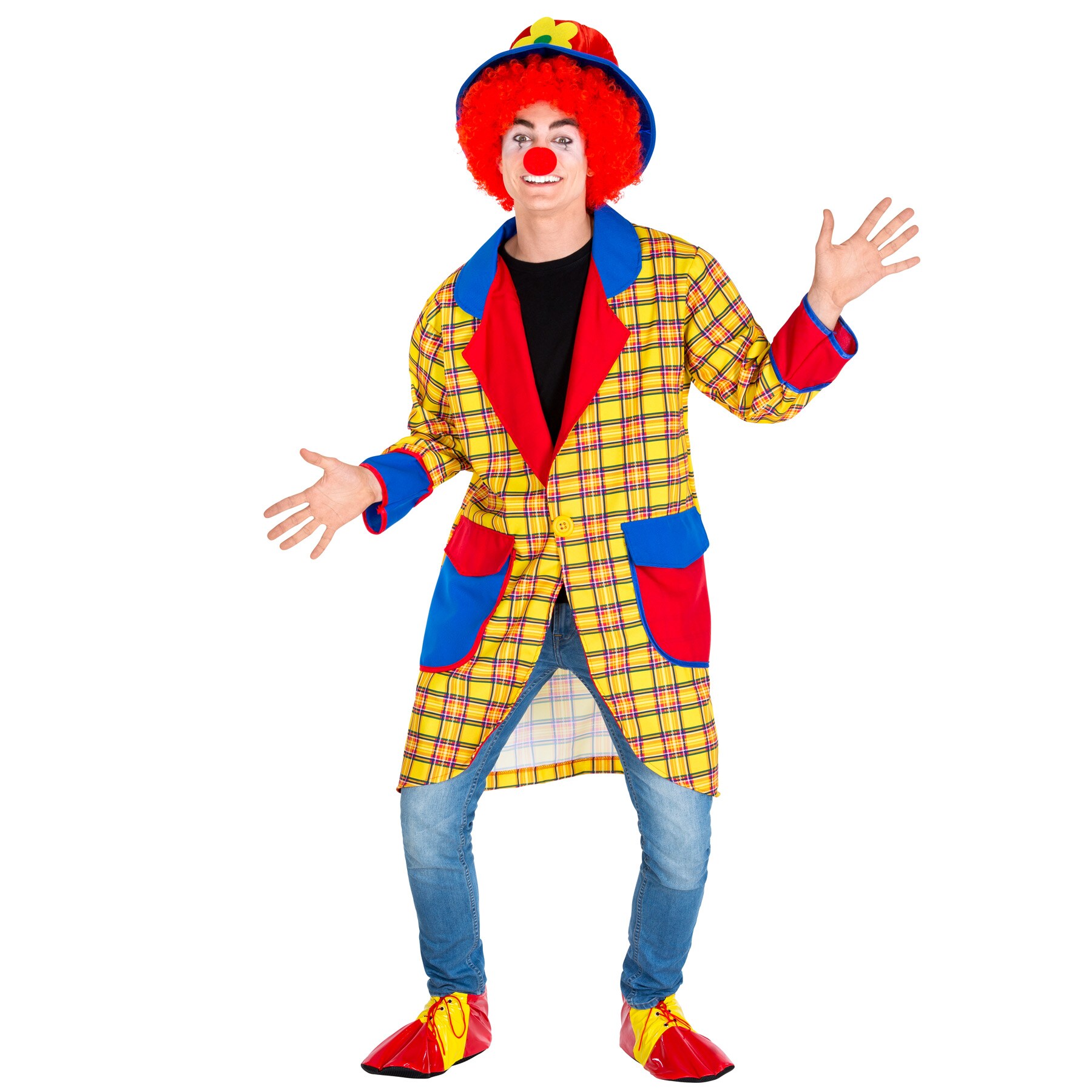 tectake&reg; Herrenkost&uuml;m Clown Fridolin - Bild 1