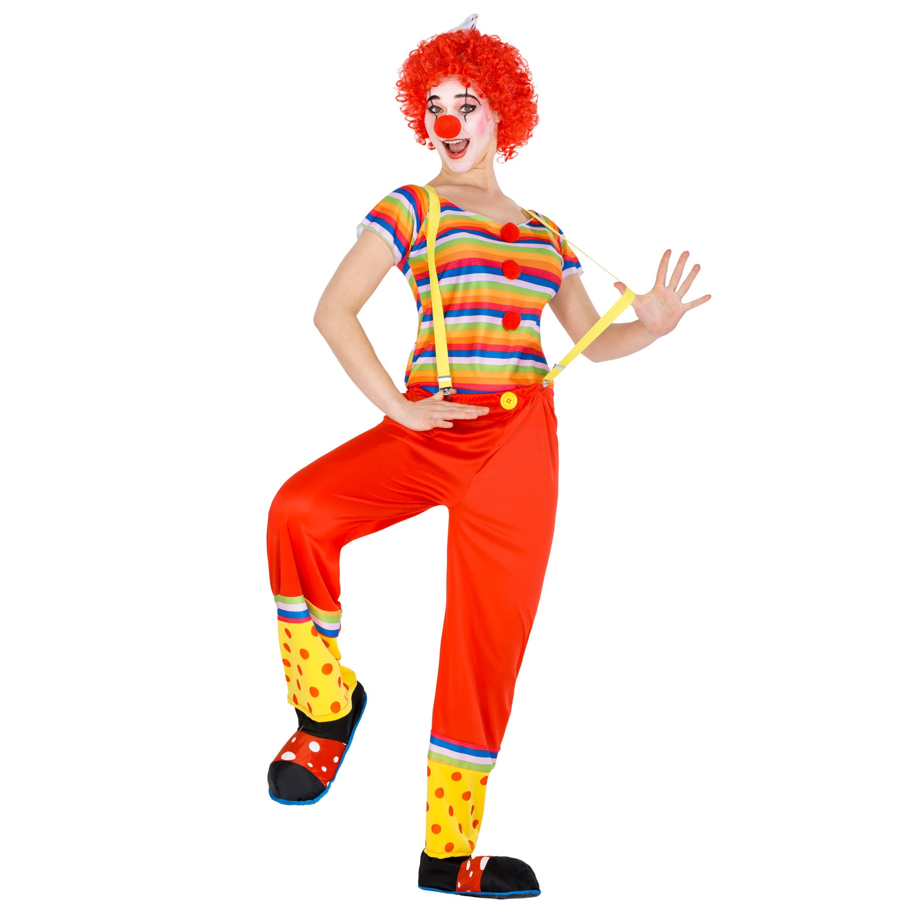 tectake&reg; Frauenkost&uuml;m Clown Leonie - Bild 1