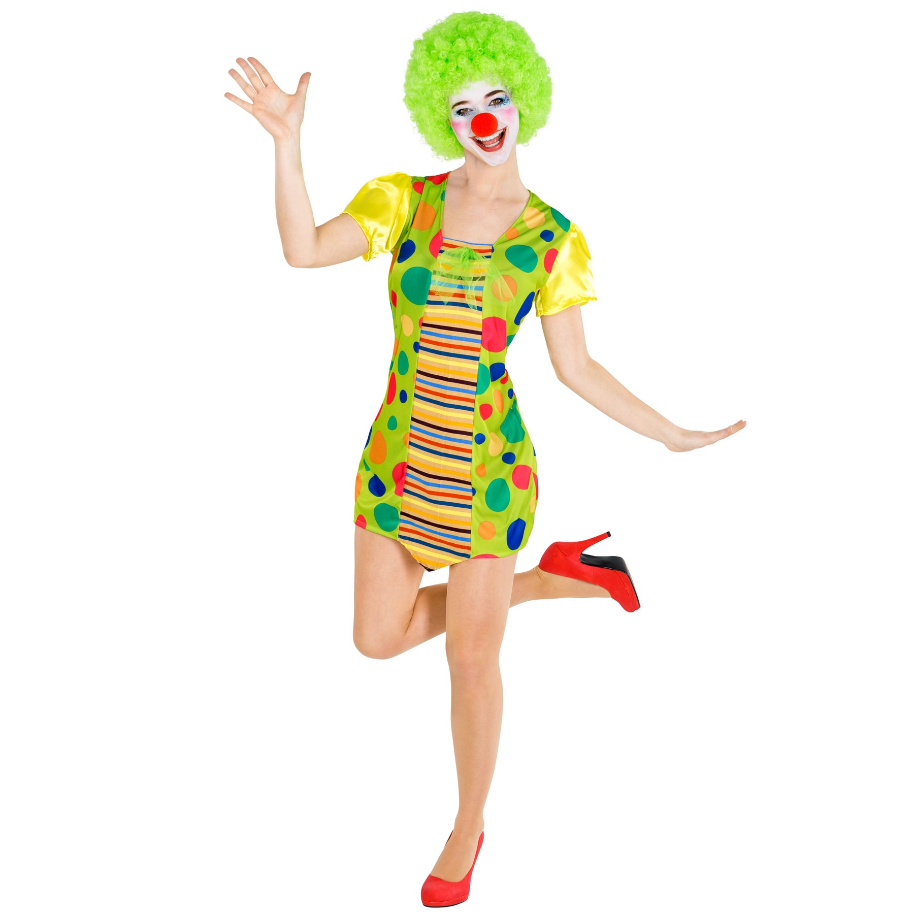 tectake&reg; Frauenkost&uuml;m Clown Jekaterina - Bild 1