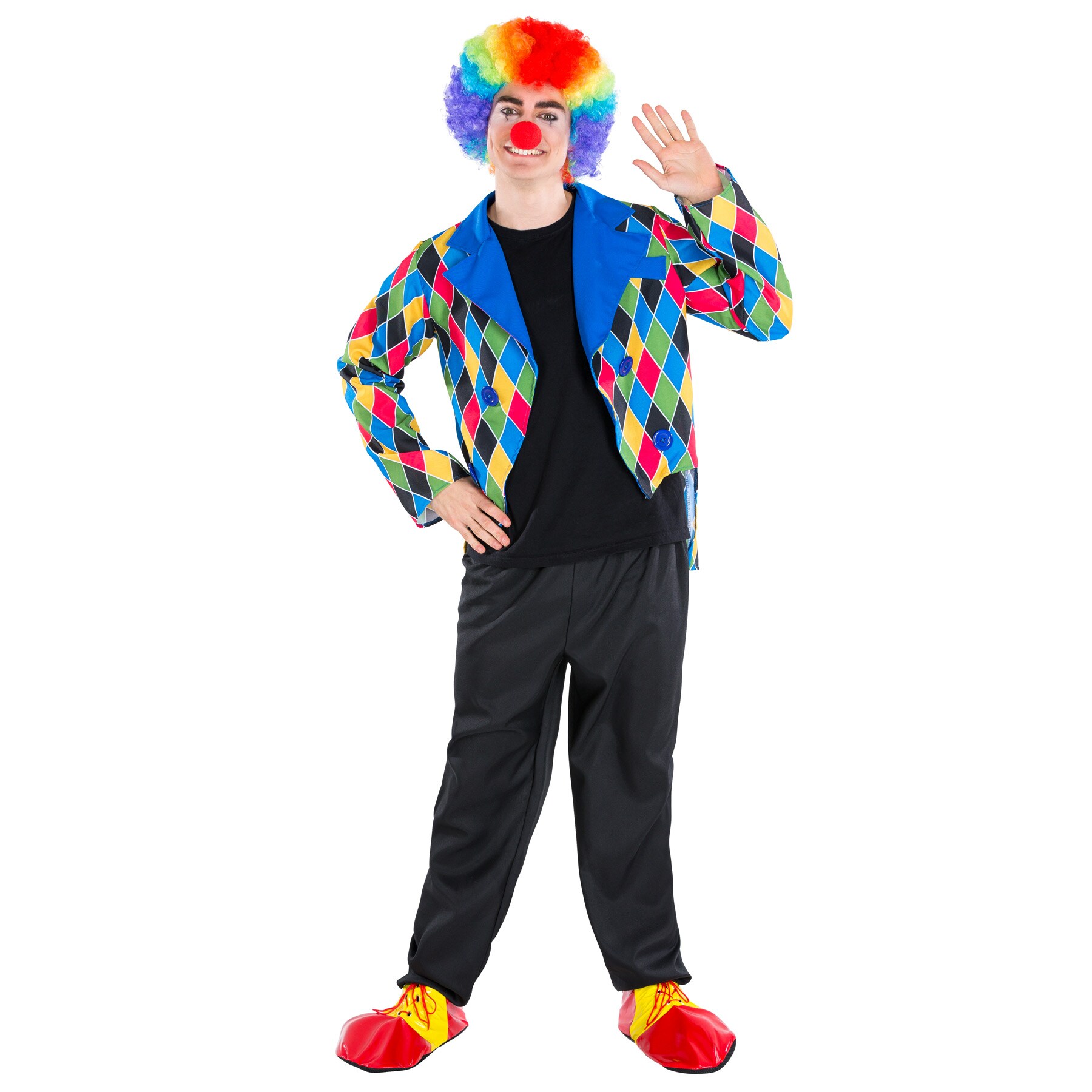tectake&reg; Herrenkost&uuml;m Clown Oleg - Bild 1