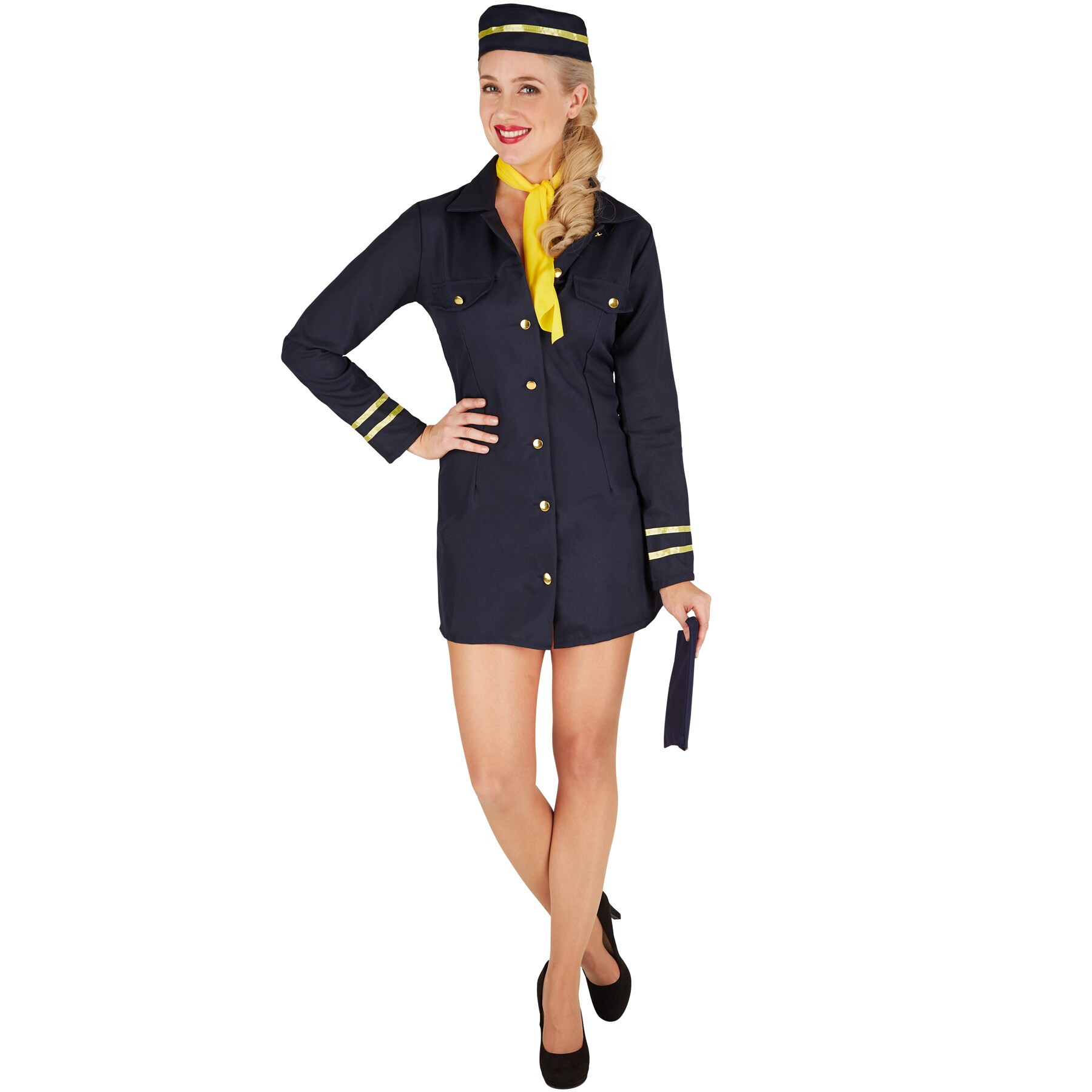 tectake&reg; Frauenkost&uuml;m Stewardess - Bild 1