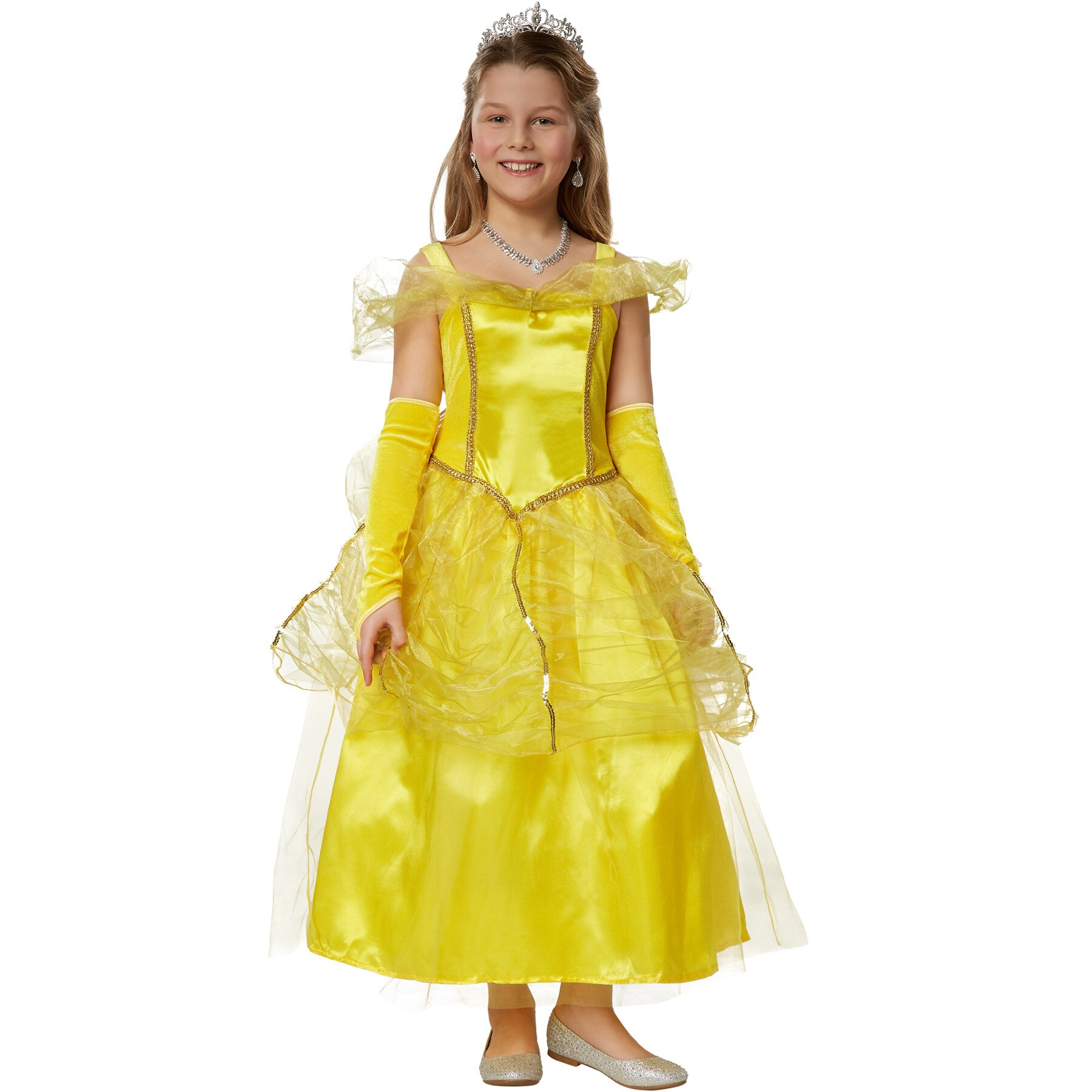 tectake&reg; M&auml;dchenkost&uuml;m Prinzessin Belle - Bild 1