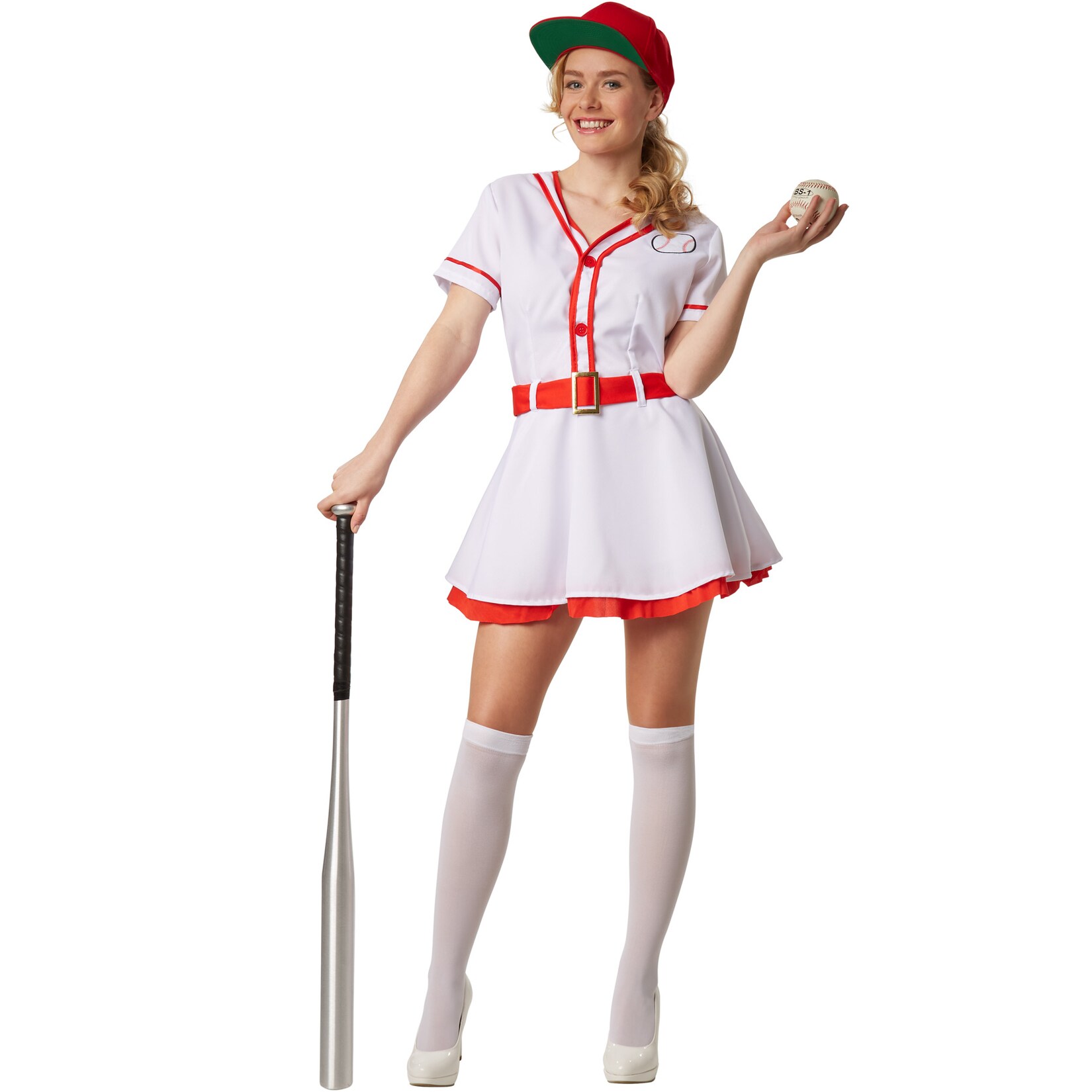 tectake® Frauenkostüm Baseball | 04061173006516