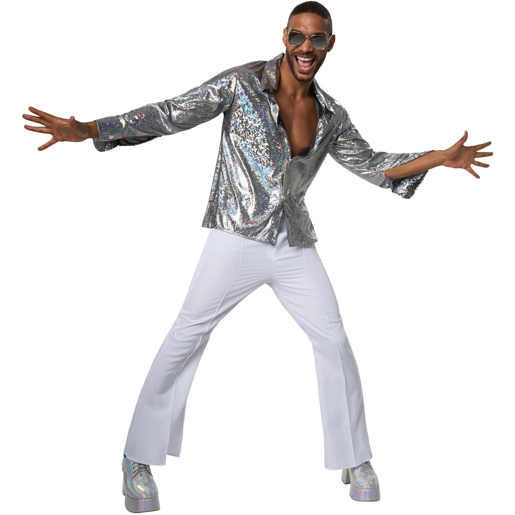 tectake® Herrenkostüm Disco Boy | 04061173013392