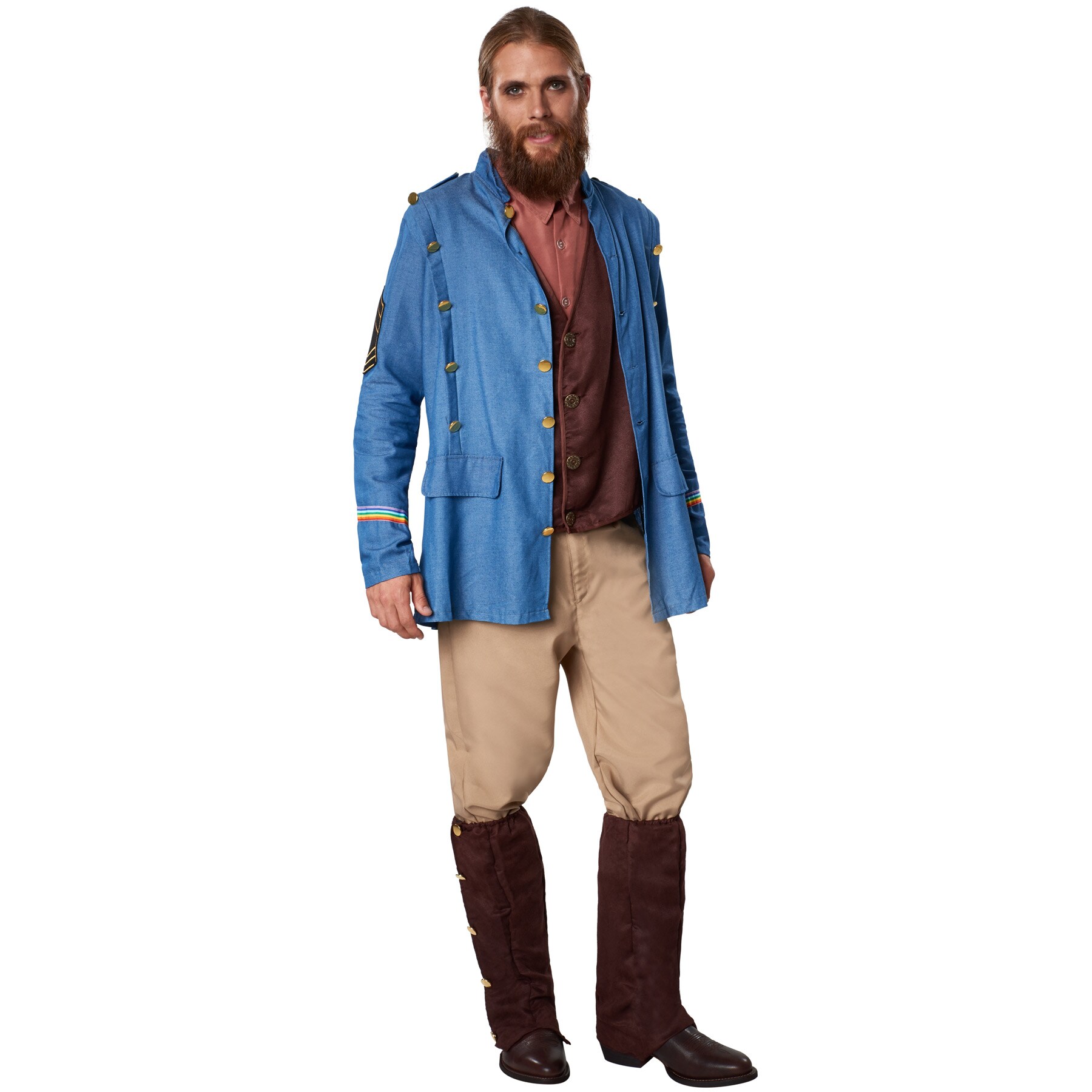 tectake&reg; Herrenkost&uuml;m Steampunk Offizier - Bild 1