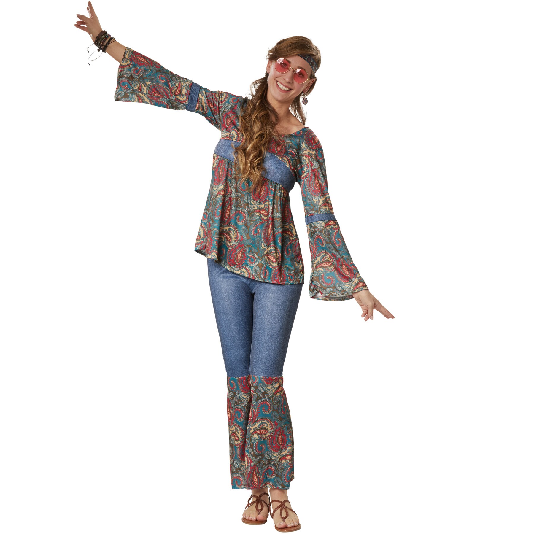 tectake&reg; Frauenkost&uuml;m Hippie Girl Harmony - Bild 1