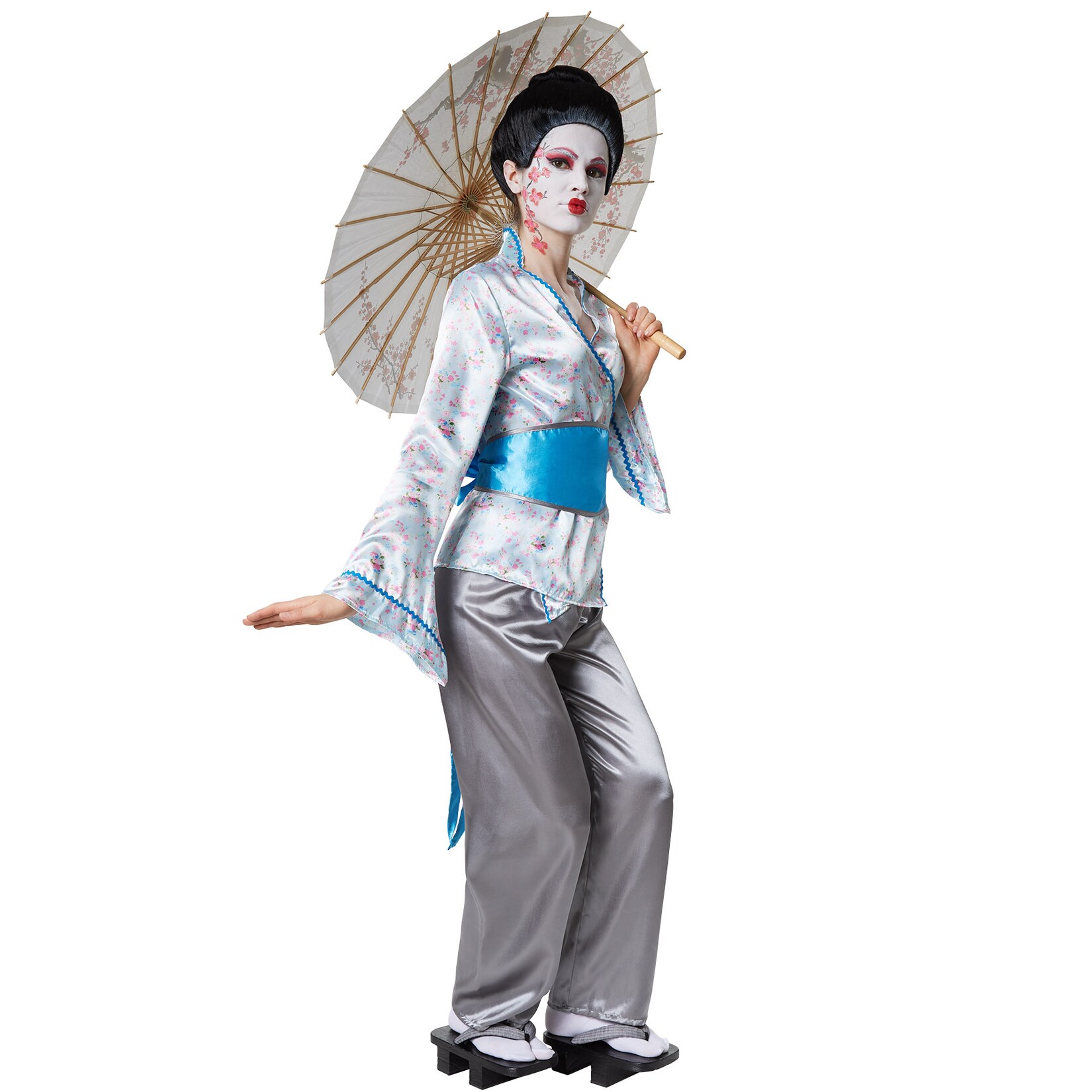 tectake® Frauenkostüm Bezaubernde Geisha Aiko | 04061173024367
