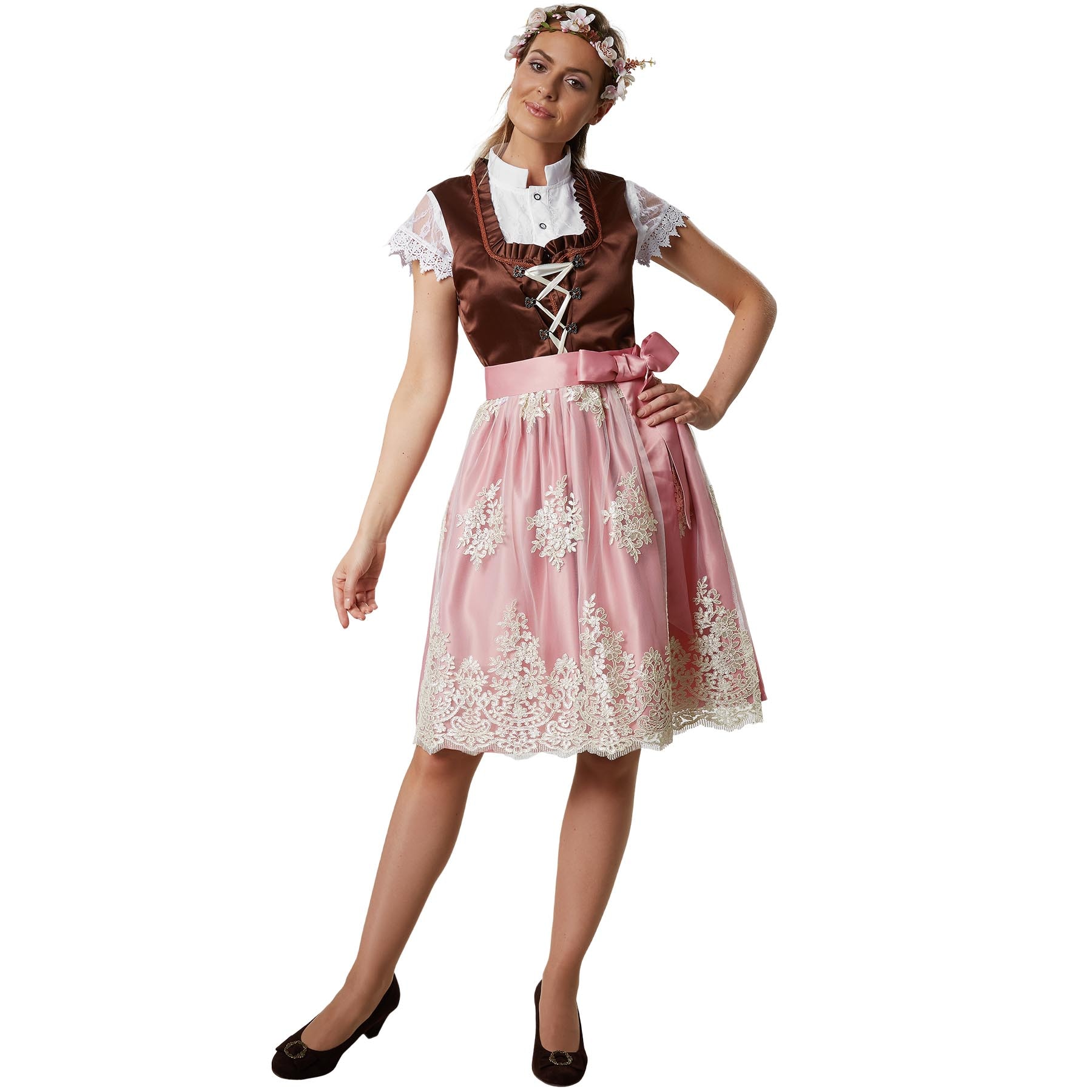 tectake&reg; Mini-Dirndl Kaufbeuren - Bild 1
