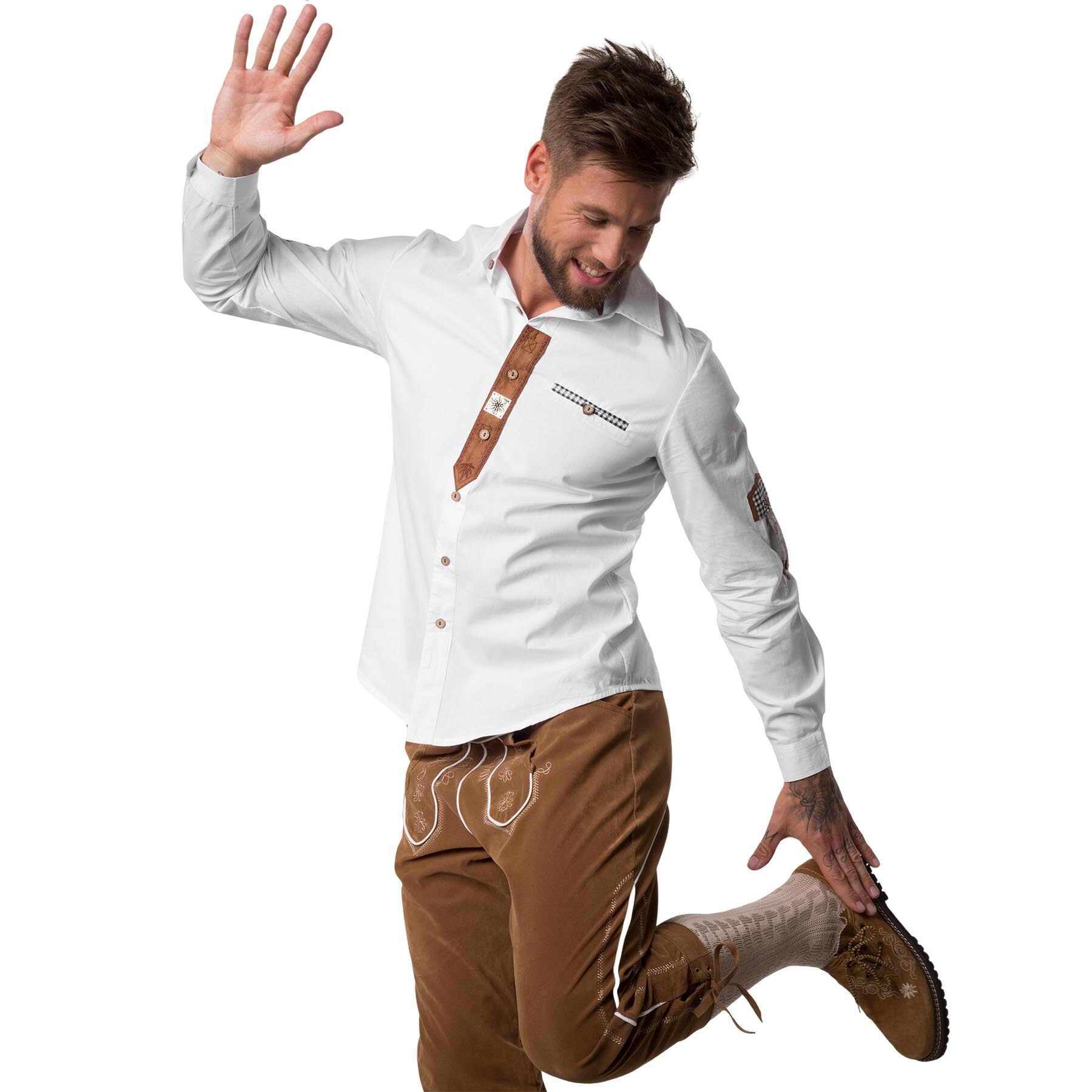 tectake&reg; Hemd Franzl - Bild 1