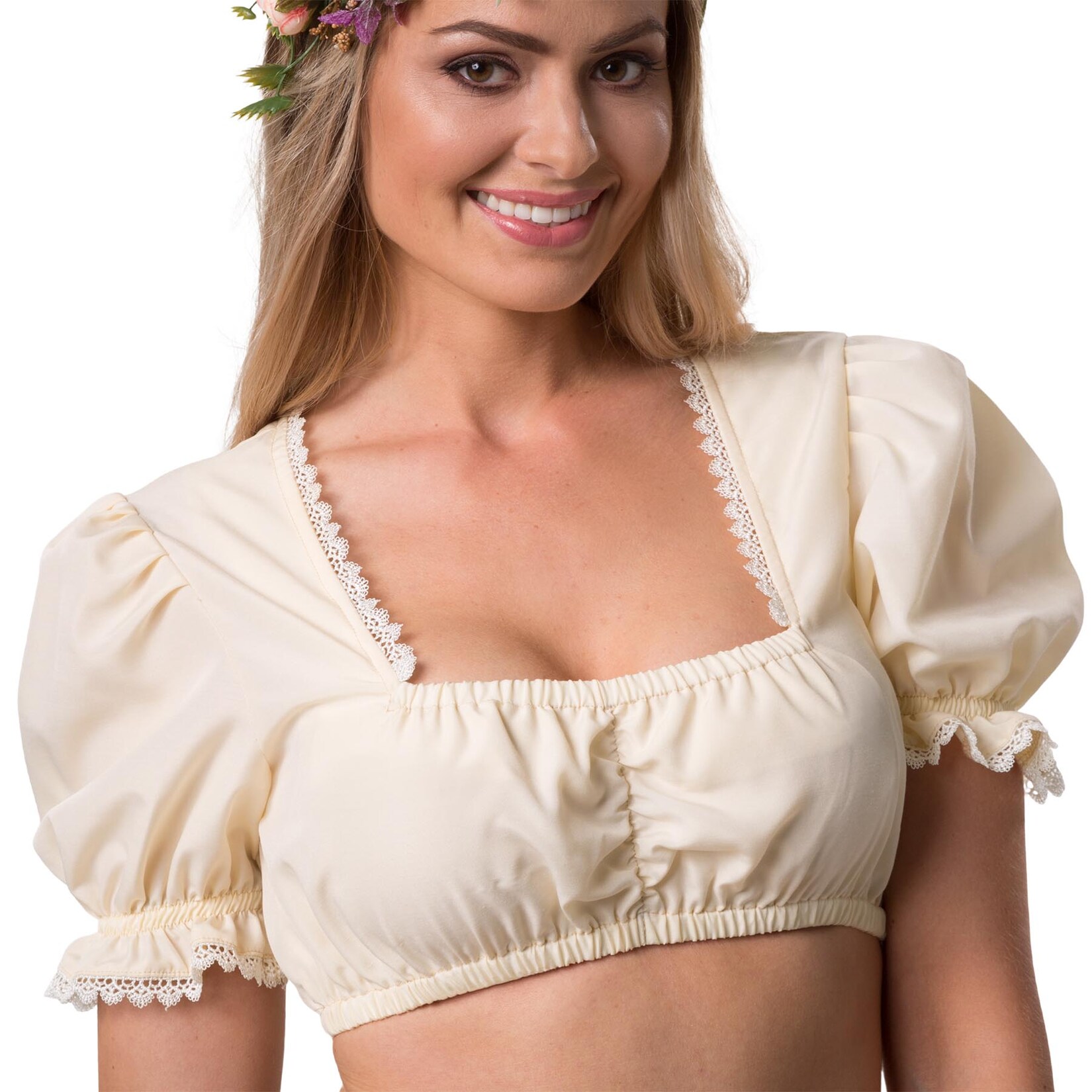 tectake® Dirndlbluse Anni | 04061173042347