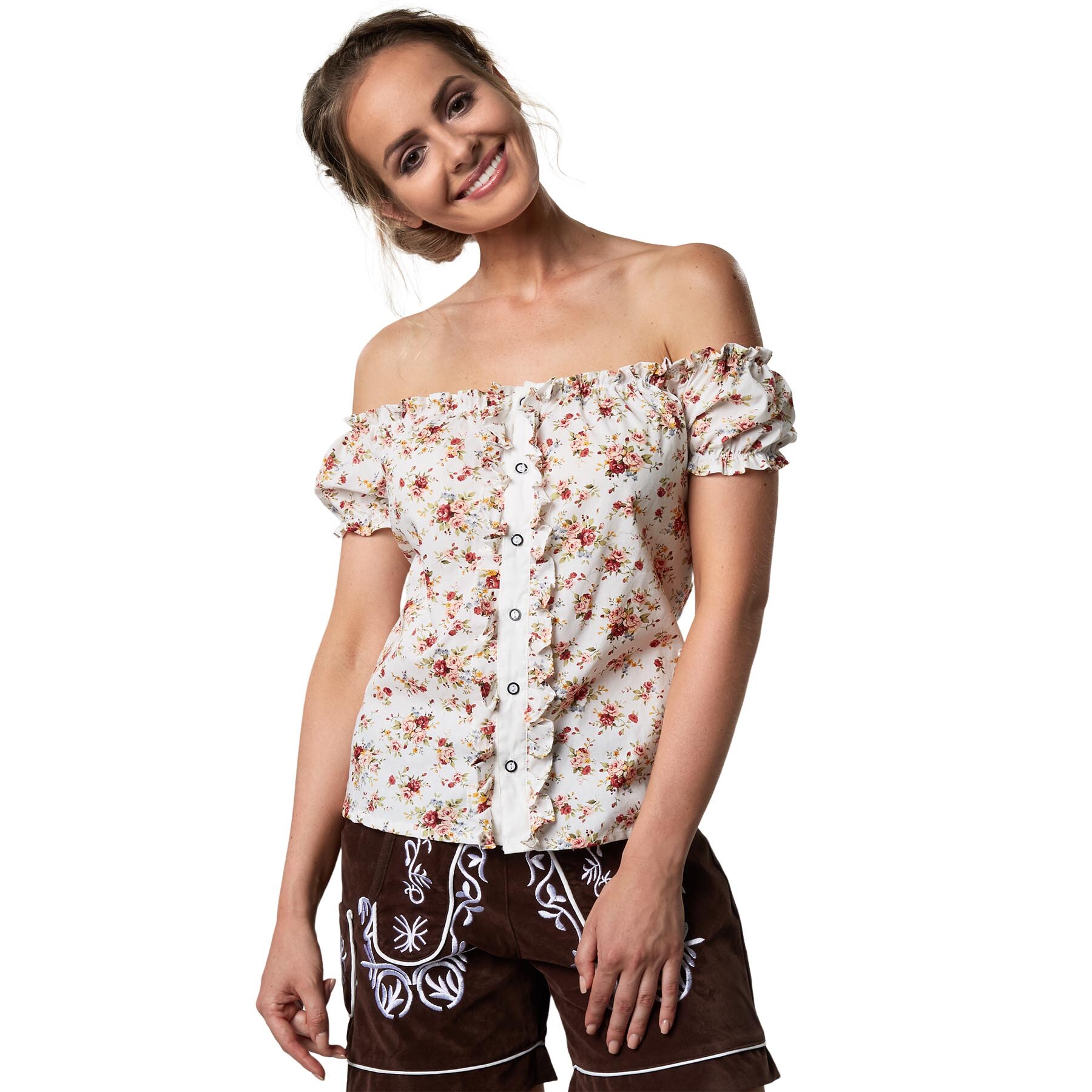 tectake&reg; Trachtenbluse Sopherl - Bild 1