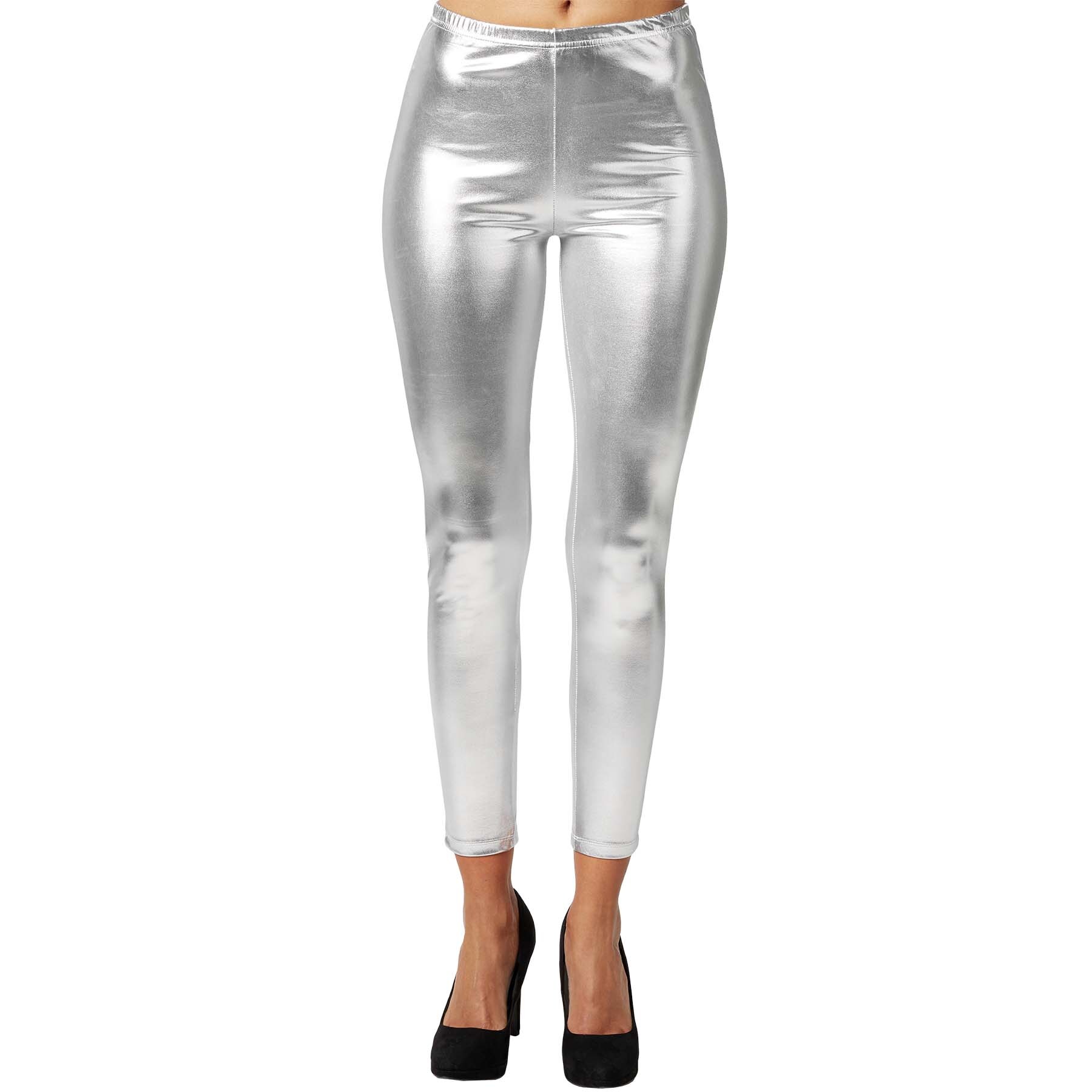 tectake&reg; Metallic-Leggings - Bild 1