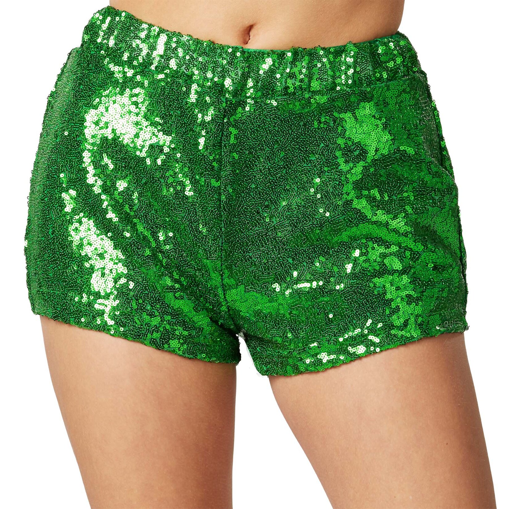tectake® Pailletten-Shorts | 04061173054913