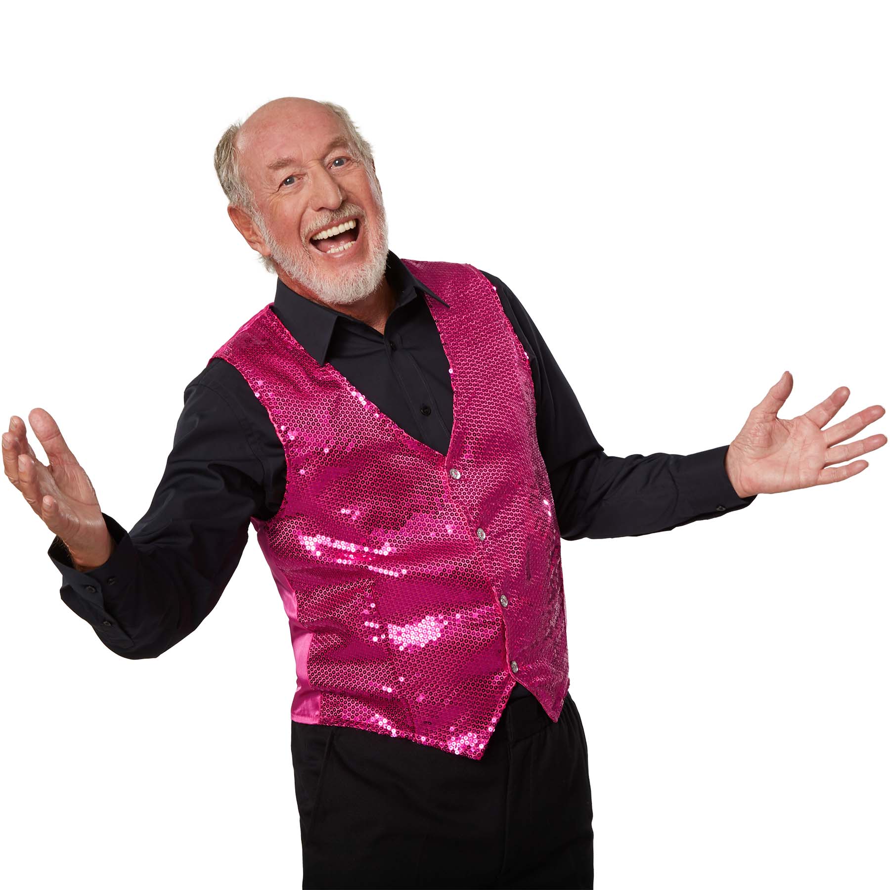 tectake&reg; Pailletten-Weste Herren - Bild 1