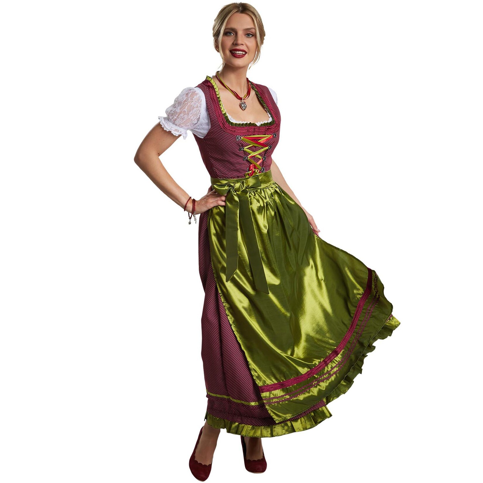 tectake® Maxi-Dirndl Ruhpolding Modell 2