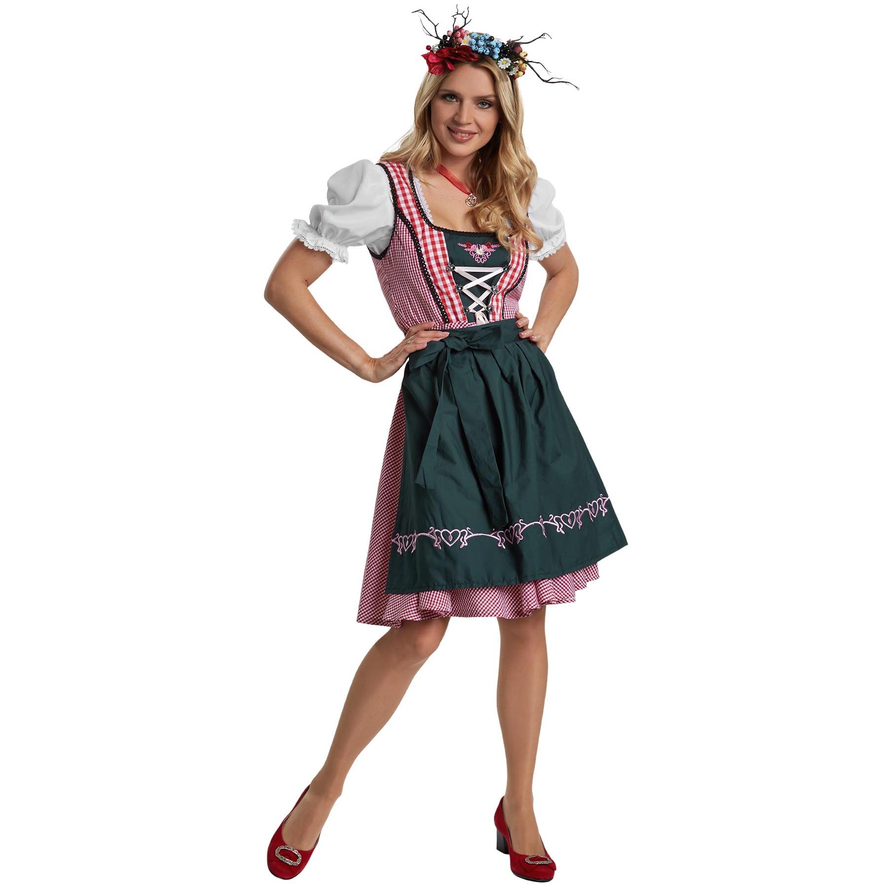tectake&reg; Frauenkost&uuml;m Mini-Dirndl Berchtesgaden Modell 2 - Bild 1