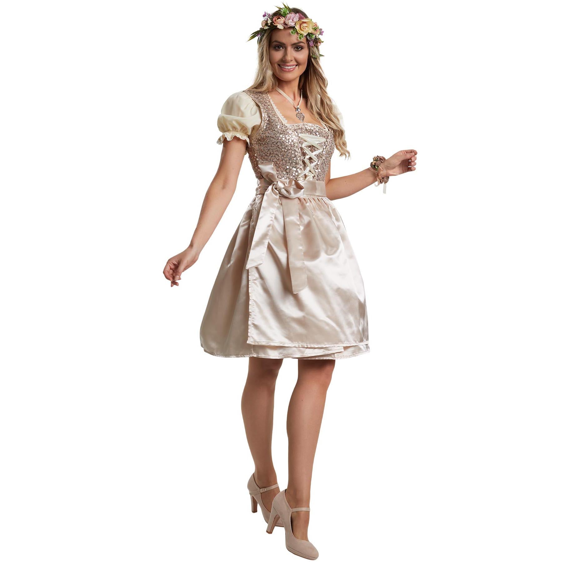 tectake&reg; Frauenkost&uuml;m Mini-Dirndl Burgau Modell 2 - Bild 1