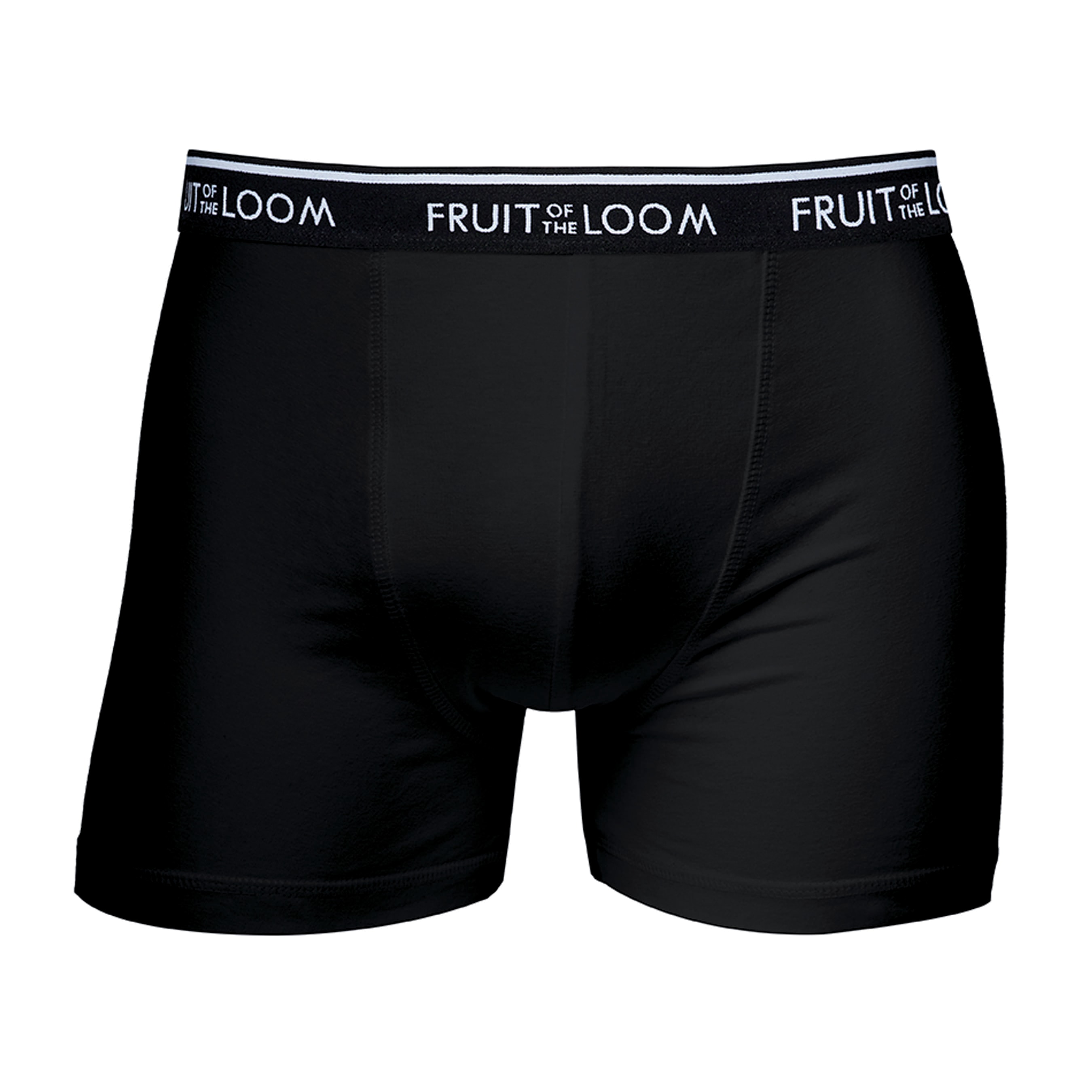 Fruit of the Loom Herren Shorty Boxer 2er Pack - schwarz, Gr. M - Bild 1