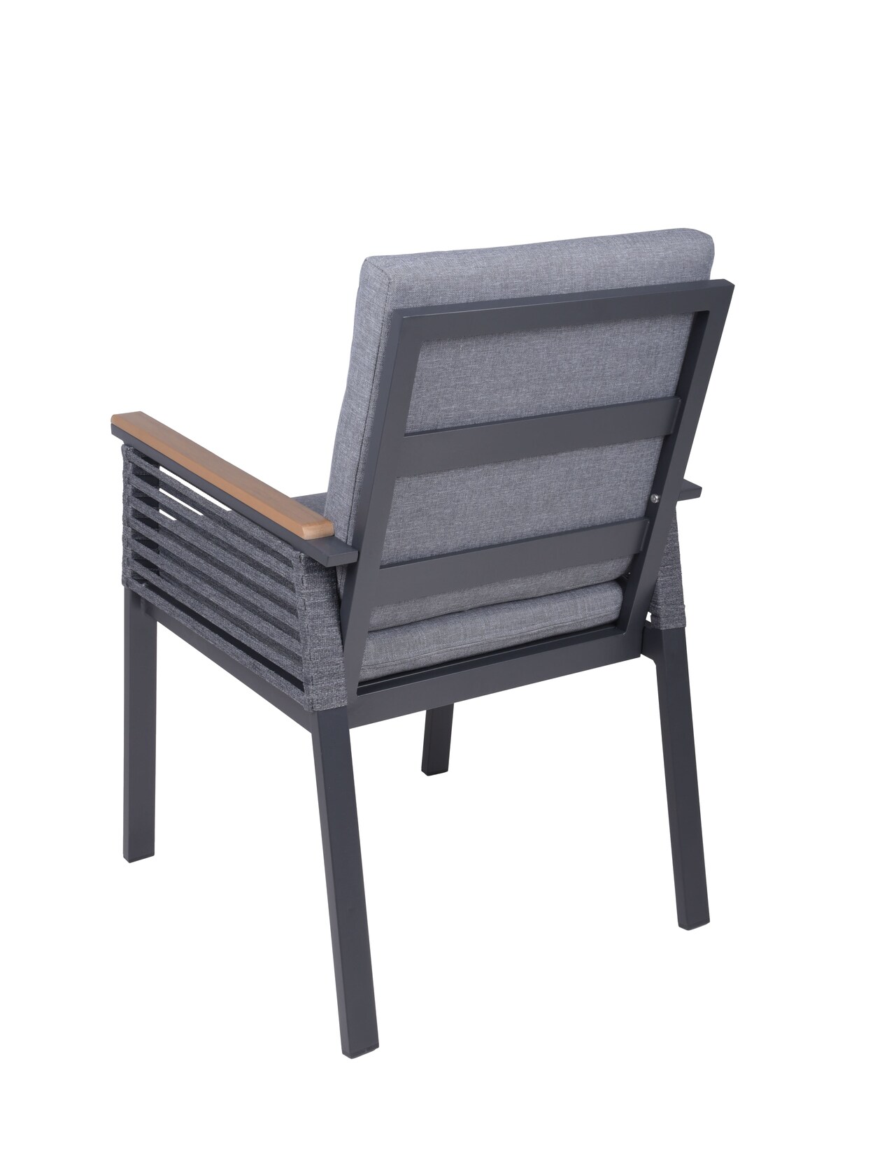 Stuhl DENIA, grau, 2er Set | 04041908139122