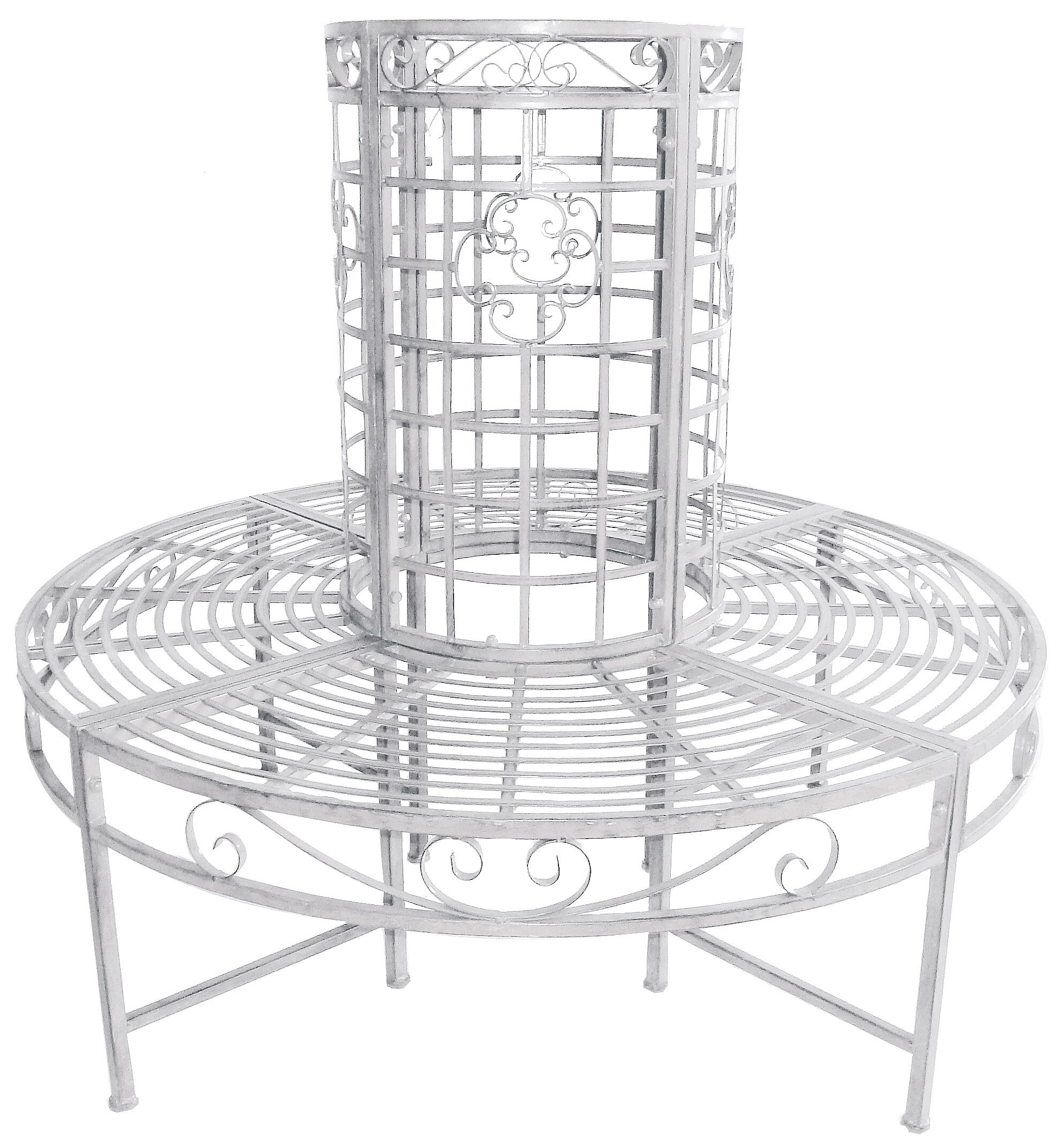 Baumbank LARISSA, pulverbeschichtet - Bild 1