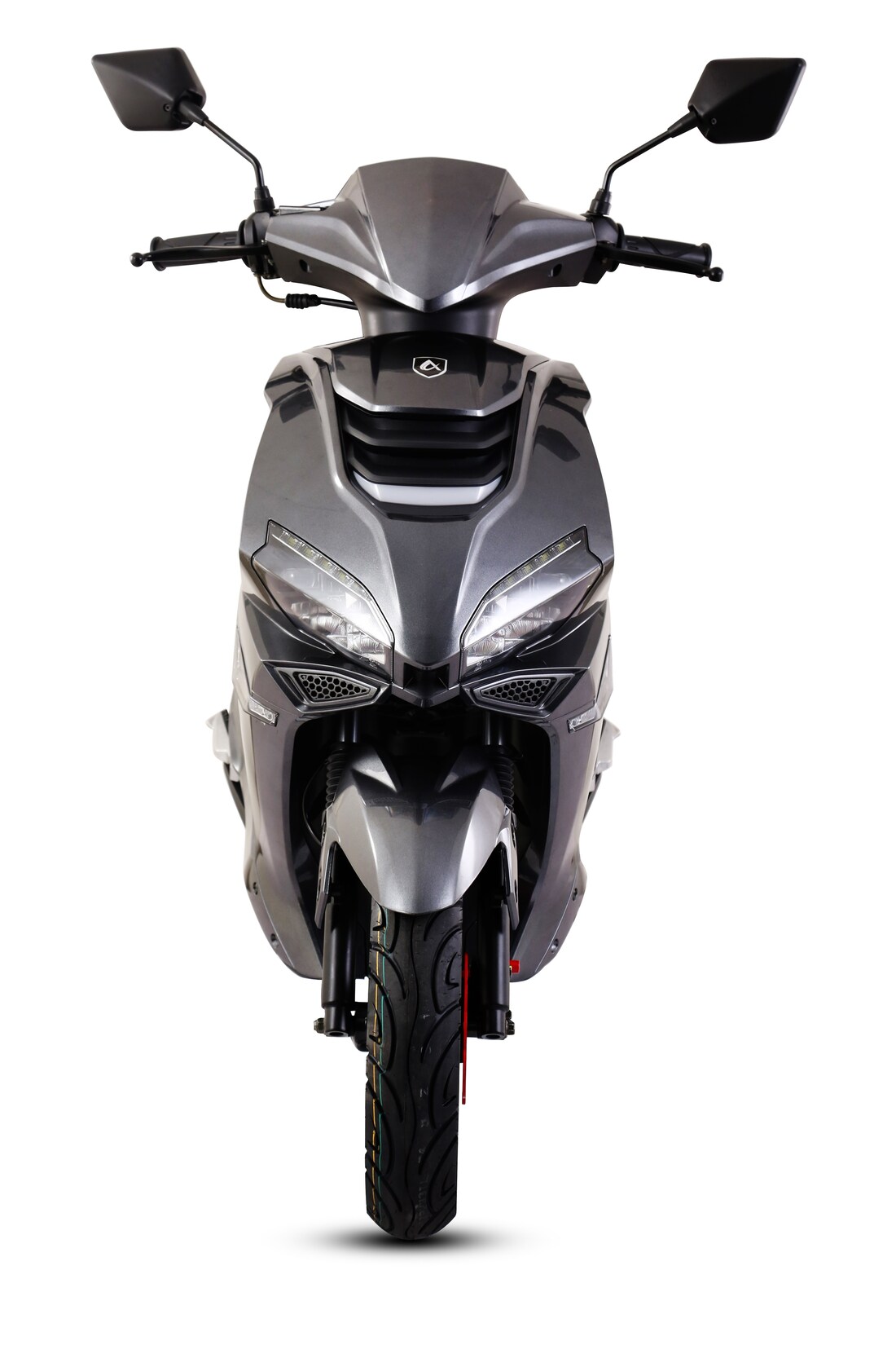 Alpha Motors Motorroller Powermax 50 ccm 45 kmh EURO 5 dunkelgrau | 04250274100302