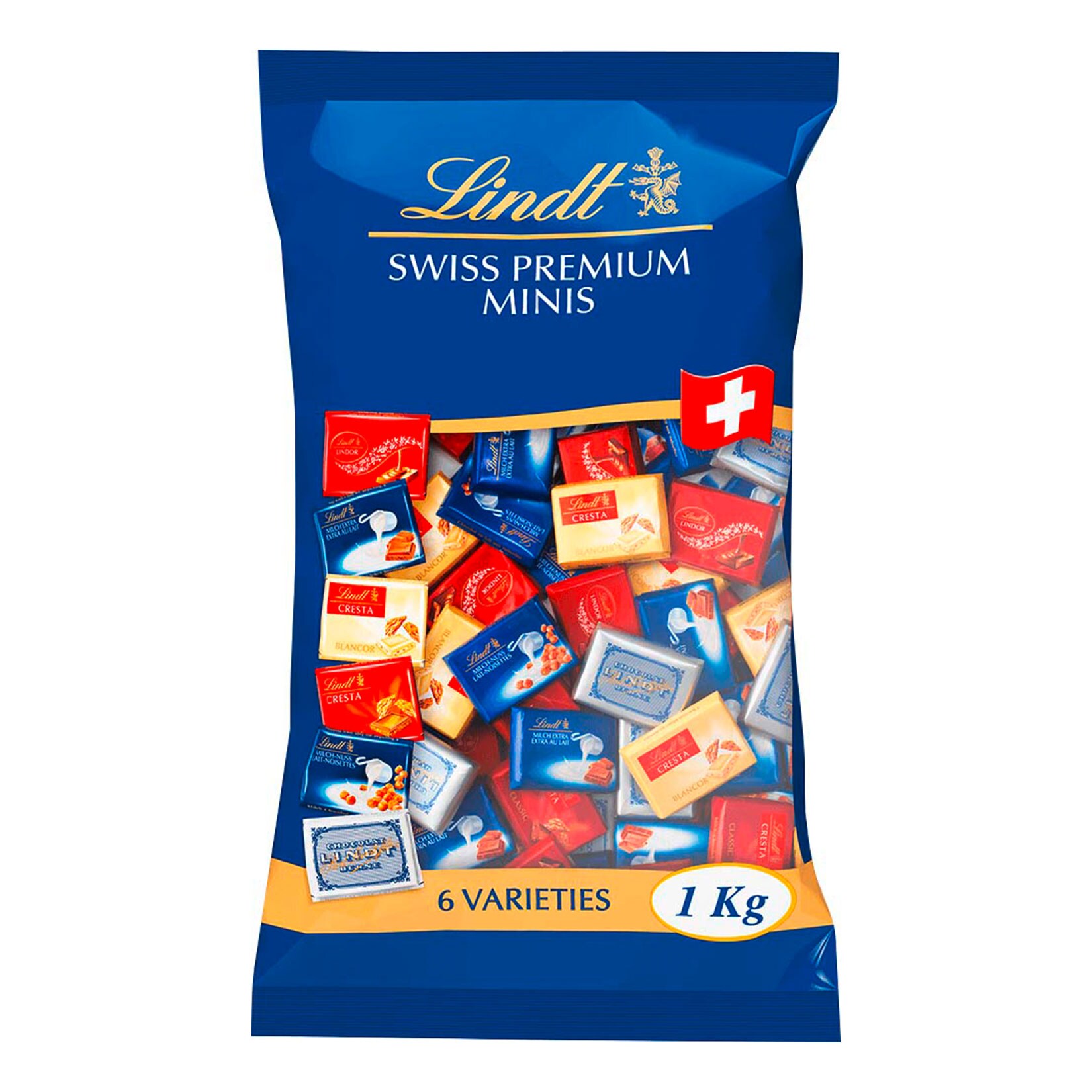 Lindt Schokoladen-Naps Beutel 1 kg - Bild 1