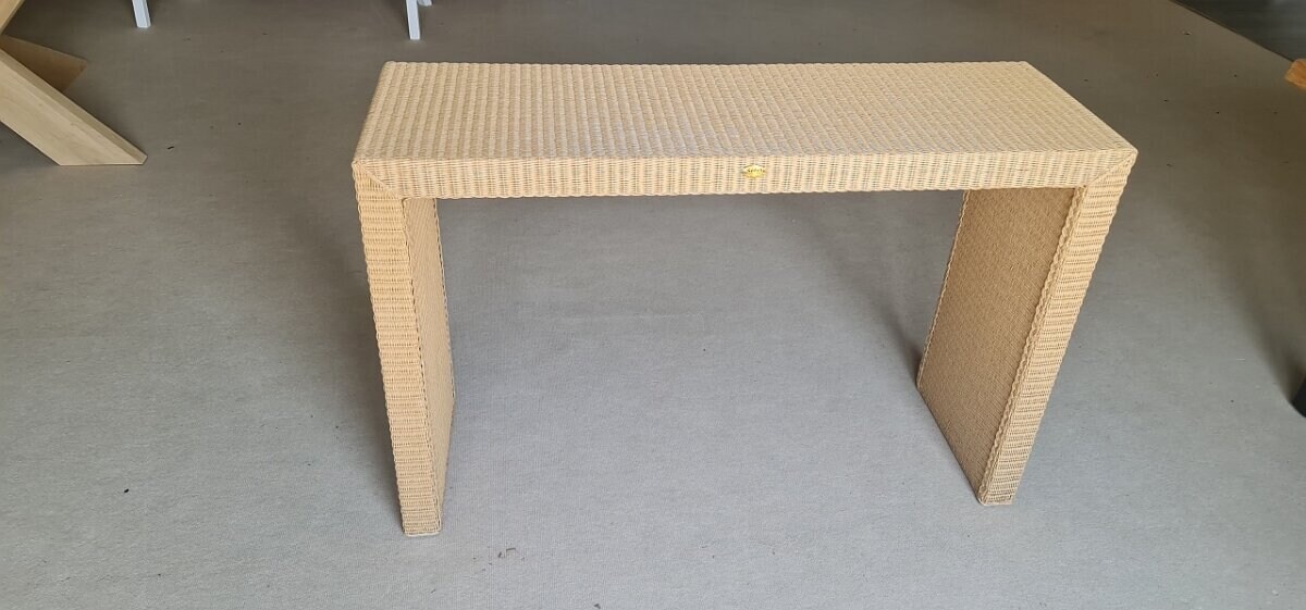 Sedex Sedex Schminktisch aus Loomgeflecht – Konsolentisch 120 cm Natur