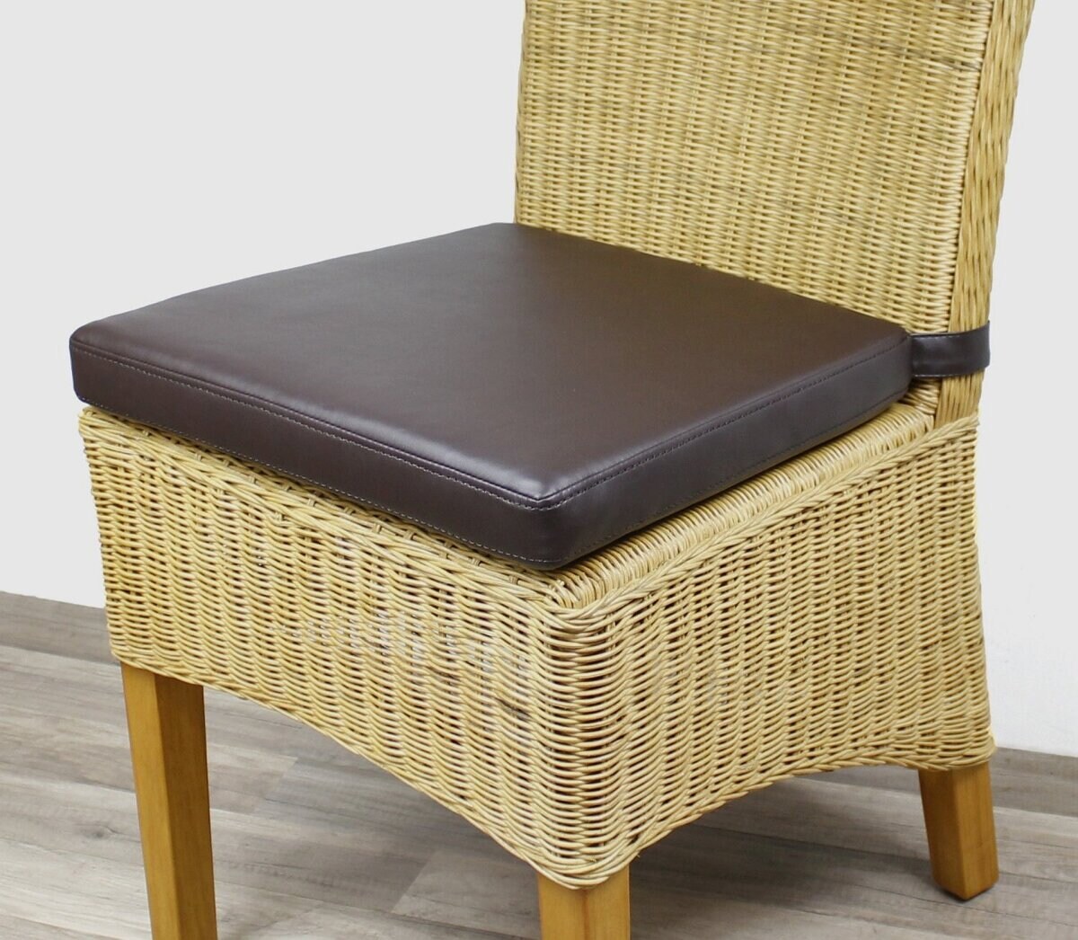 Sedex 1x Sitzpolster LARISSA Kunstleder dunkelbraun | 04251113303922