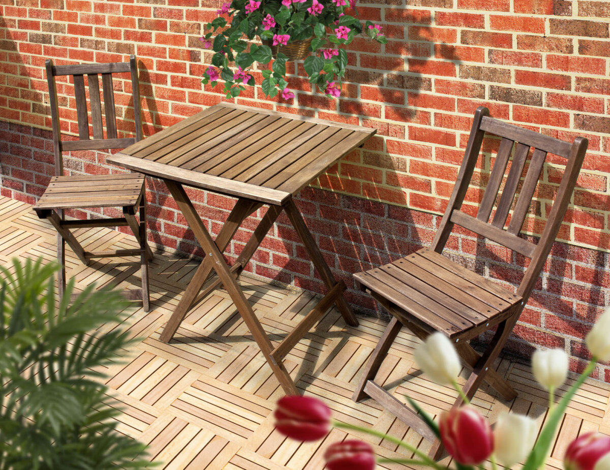 Sedex TAMPA Balkonset 3-tlg. Gartenset - Bild 1