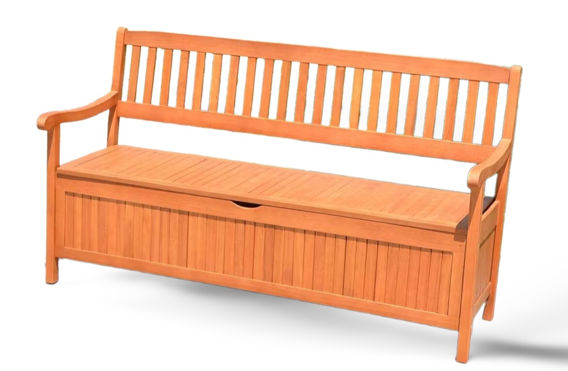 Sedex Truhenbank Greena 3er Sitz natur - Bild 1