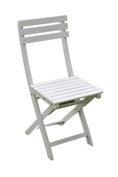 Sedex Klapptstuhl Bistro wei&szlig; gewischt - Bild 1