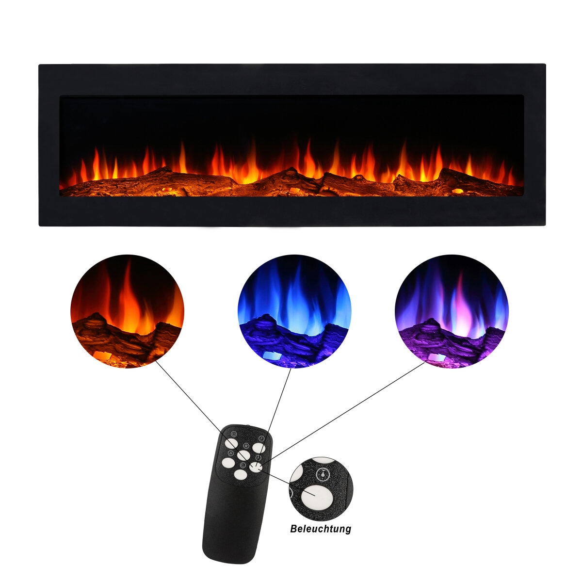 Sedex Elektrokamin Lausanne B105 cm - Bild 1