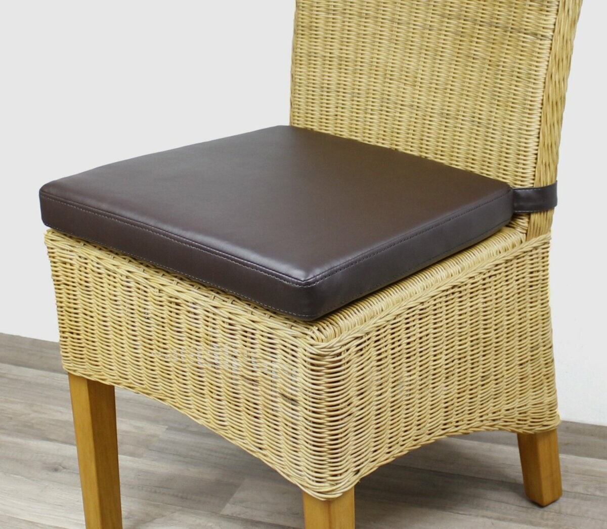 Sedex 6x Sitzpolster LARISSA Kunstleder Dunkelbraun | 04251113303991