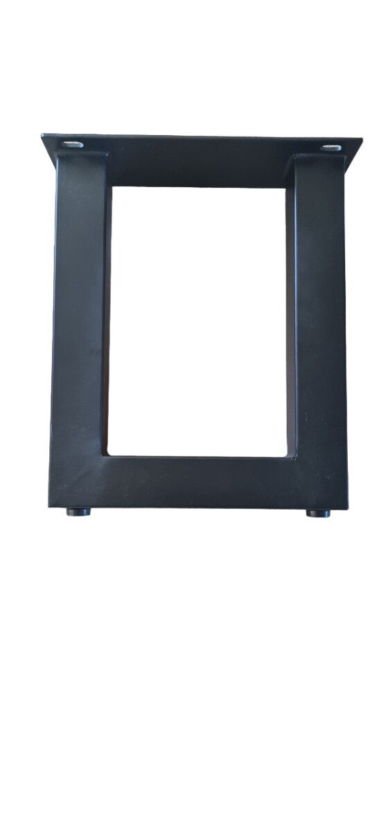 Sedex Sedex Bank Untergestell U Form aus Eisen Schwarz 43 x 43 cm