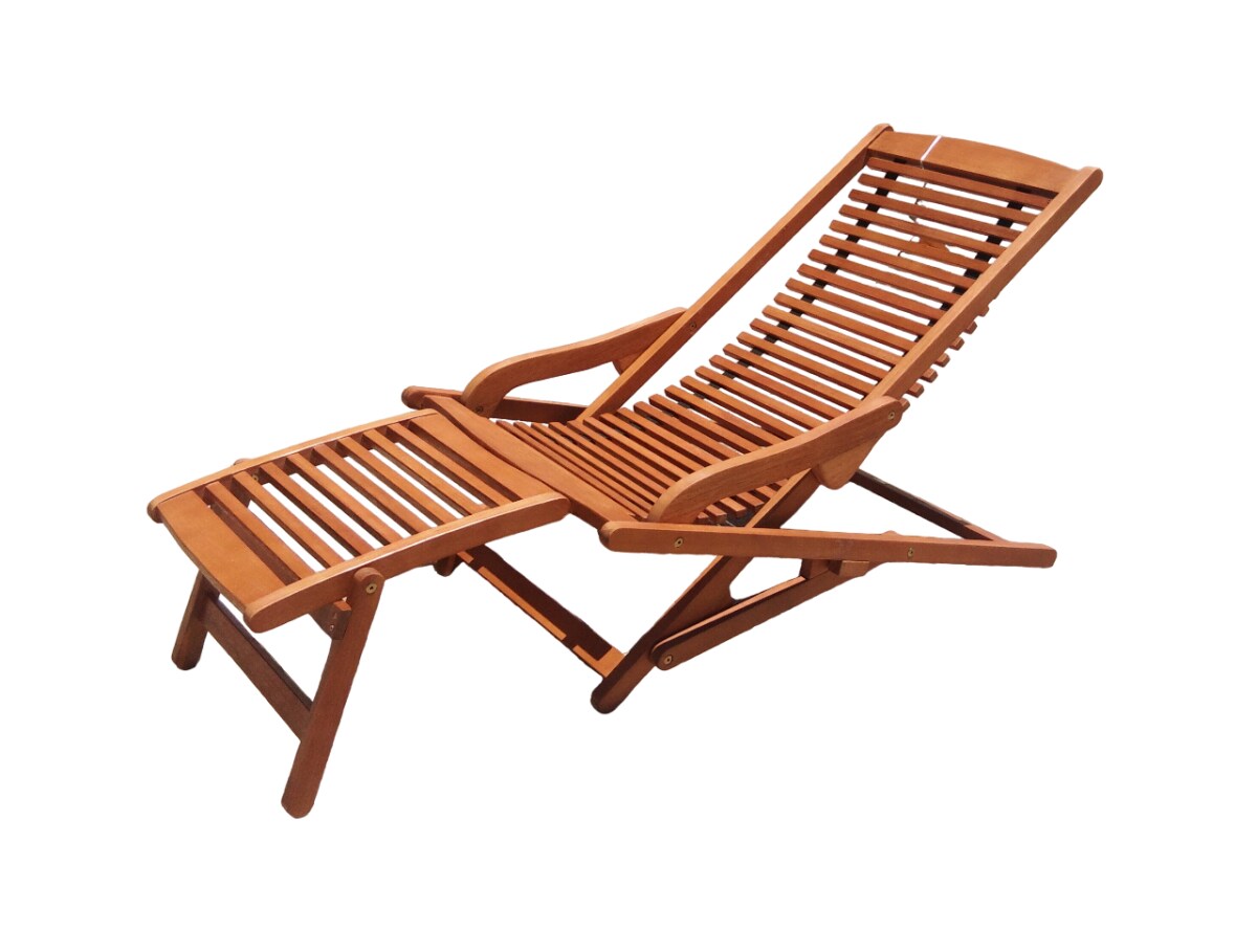 Sedex RIO Relax-Liegesessel klappbar aus Eukalyptus - Bild 1